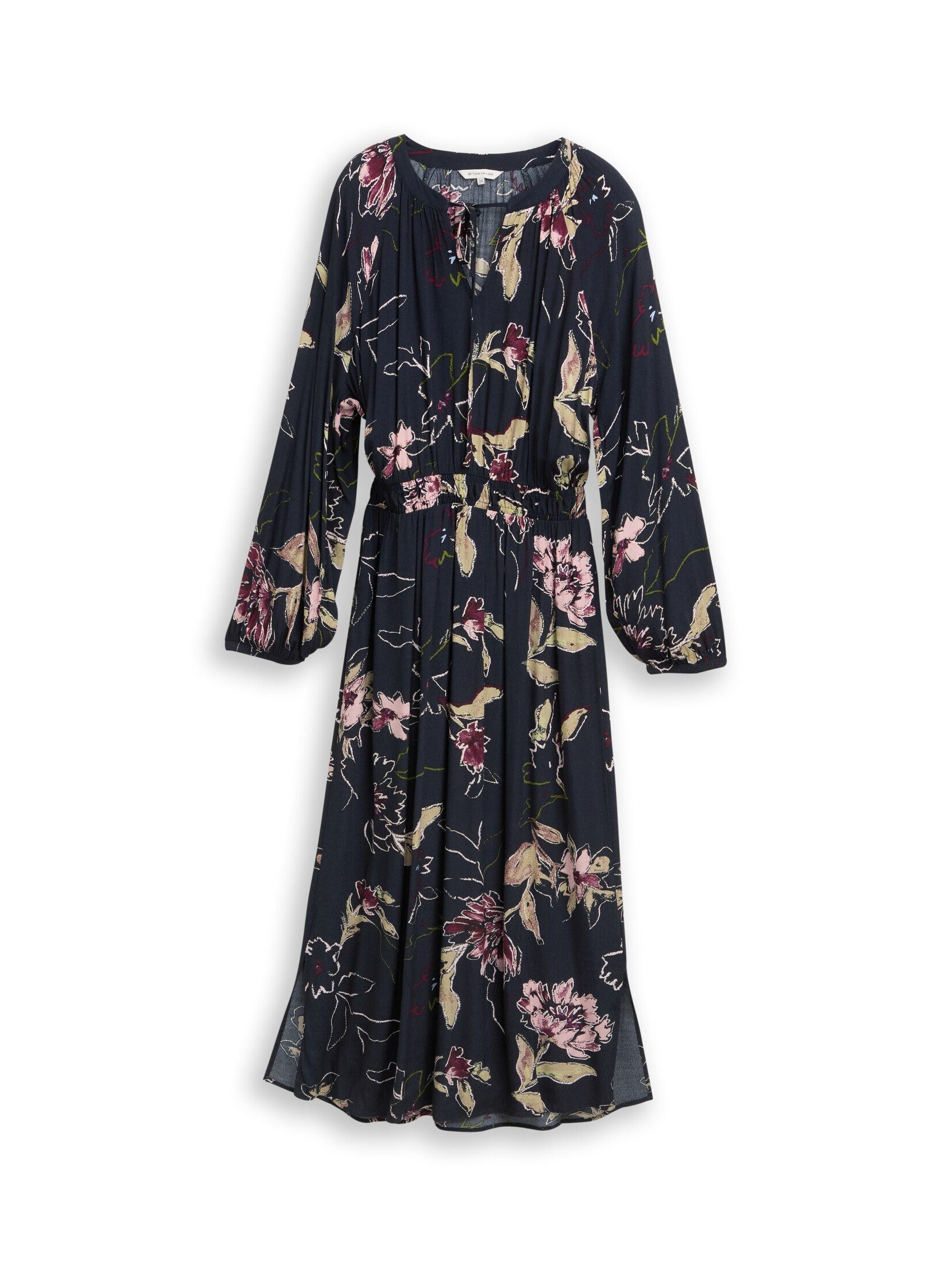 TOM TAILOR Sommerkleid Kleider & Jumpsuits Maxi-Kleid mit Blumenmuster