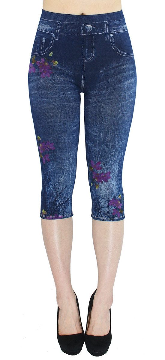 dy_mode Caprileggings High Waist Capri Jeggings günstig online kaufen