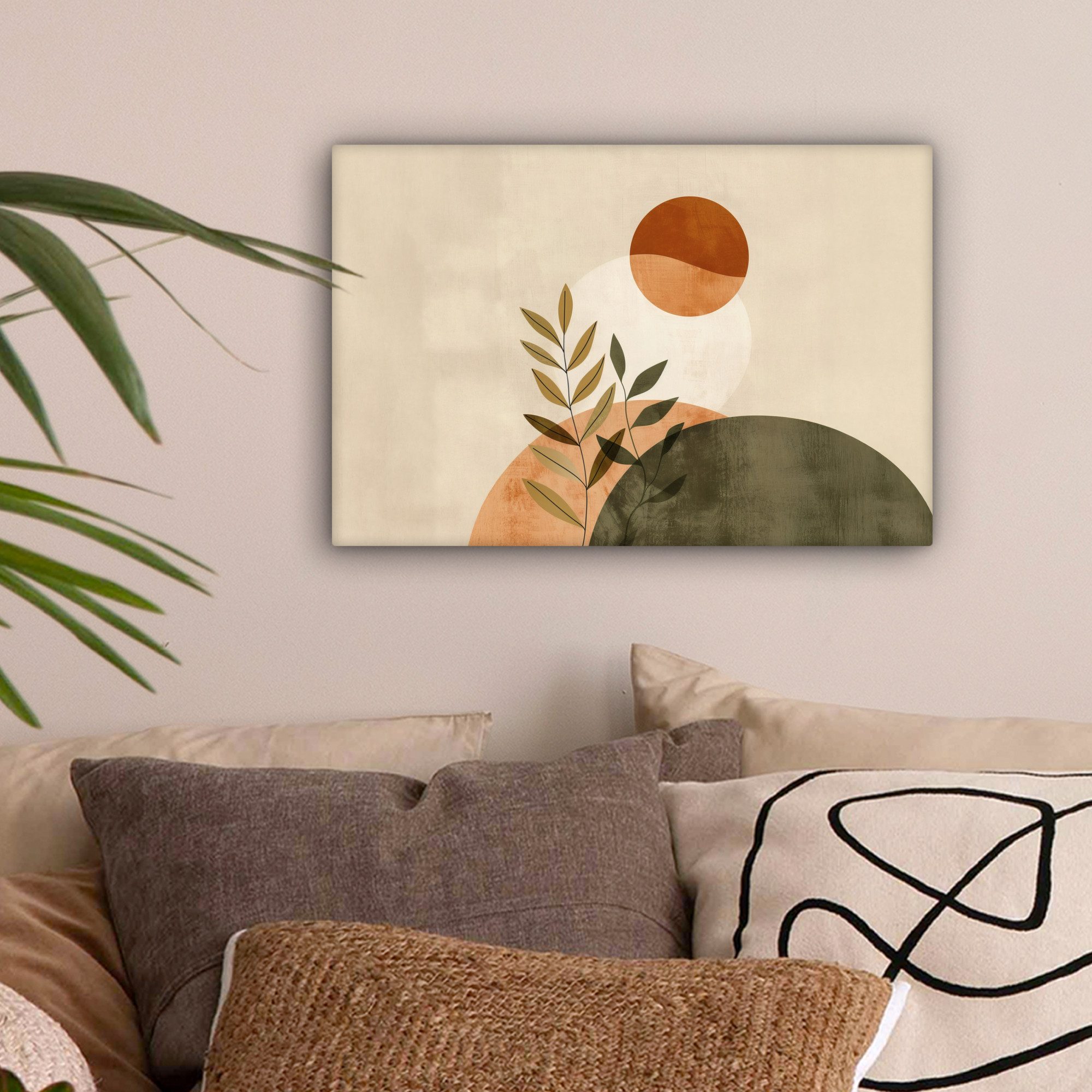 OneMillionCanvasses® Leinwandbild Äste - Formen - Abstrakt, Fotodruck (1 St günstig online kaufen