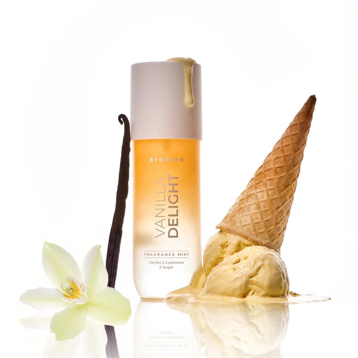 BYROKKO Körperpflegeduft Body Mist Vanilla Delight Frag, 1-tlg., pflegend