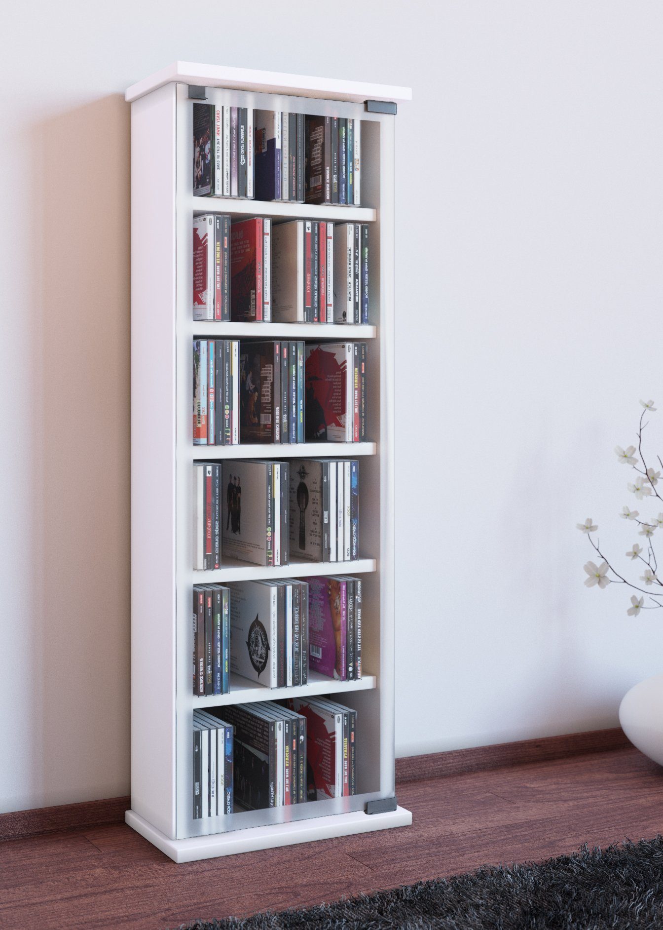 VCM CD-Regal Holz CD DVD Stand günstig online kaufen