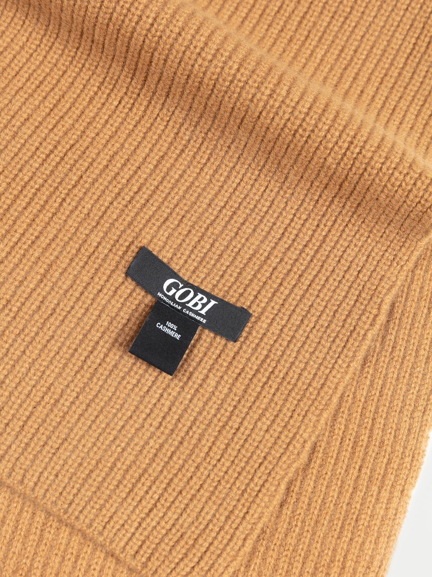 GOBI Cashmere Strickschal Schal mit Patentmuster