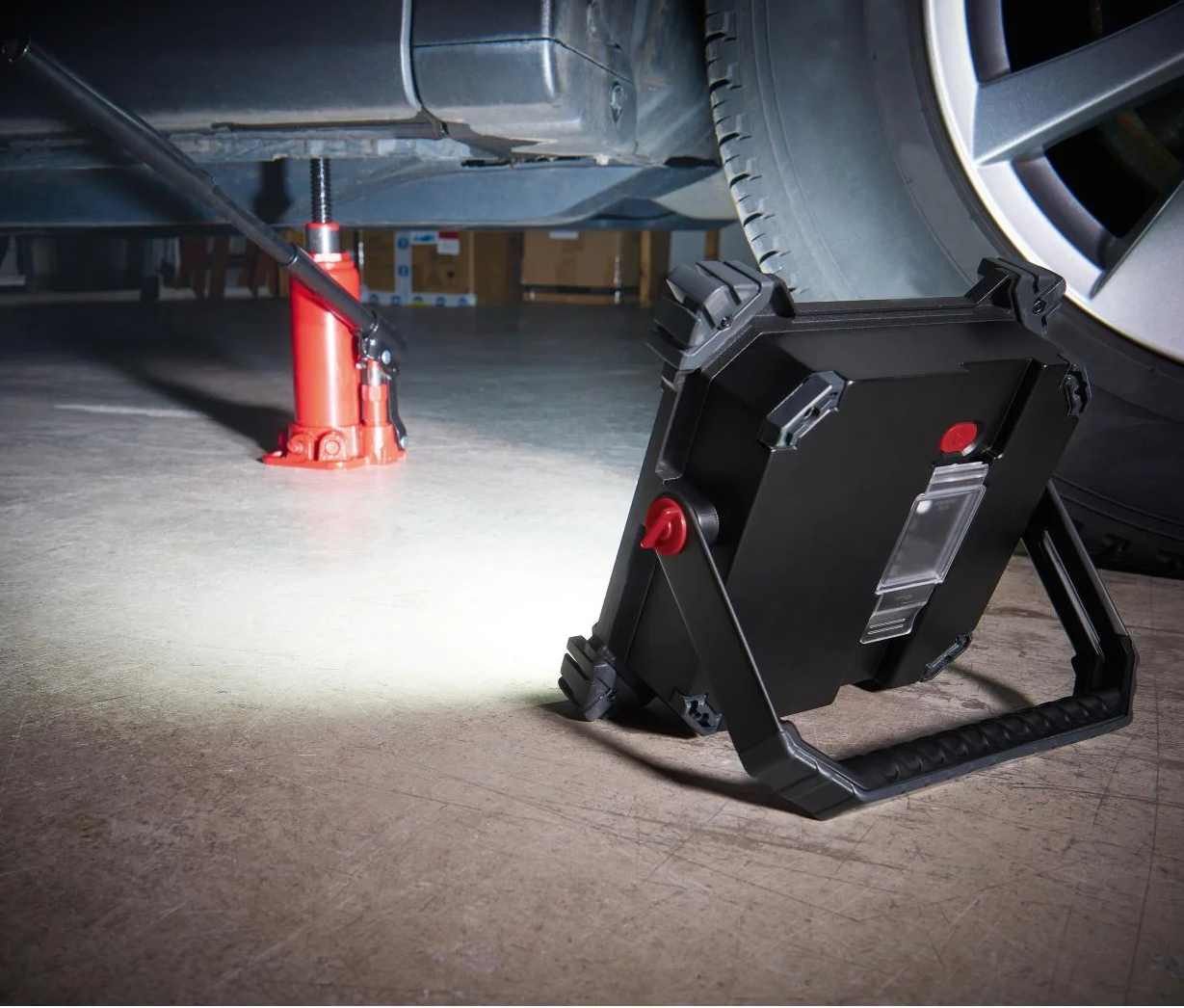 Parkside LED Baustrahler Akku-LED-Bauleuchte PBSTA 20-Li, 20 V, ohne Akku und Ladegerät