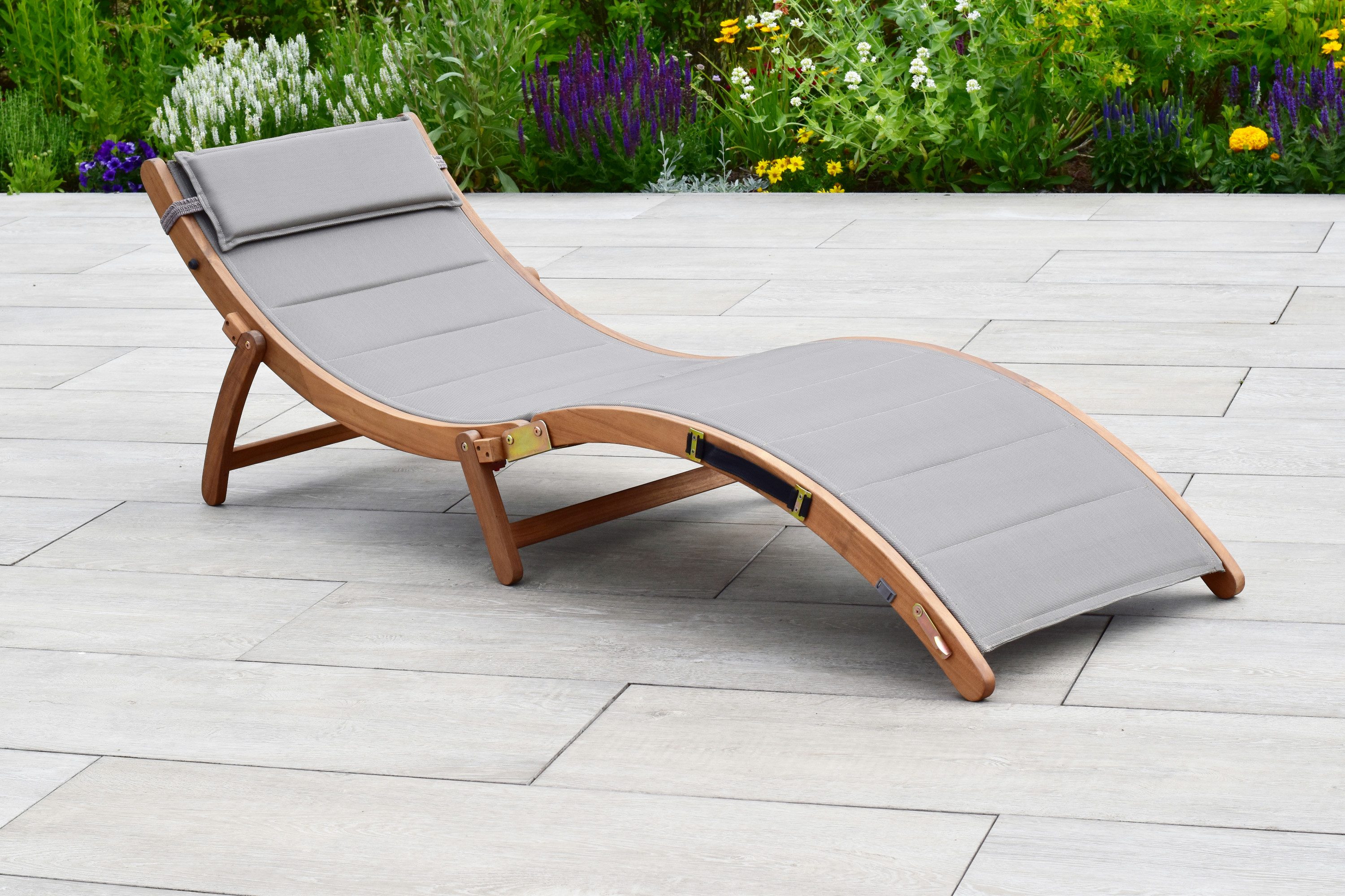 MERXX Gartenliege »Falesia«, 1 St., zusammenklappbar günstig online kaufen