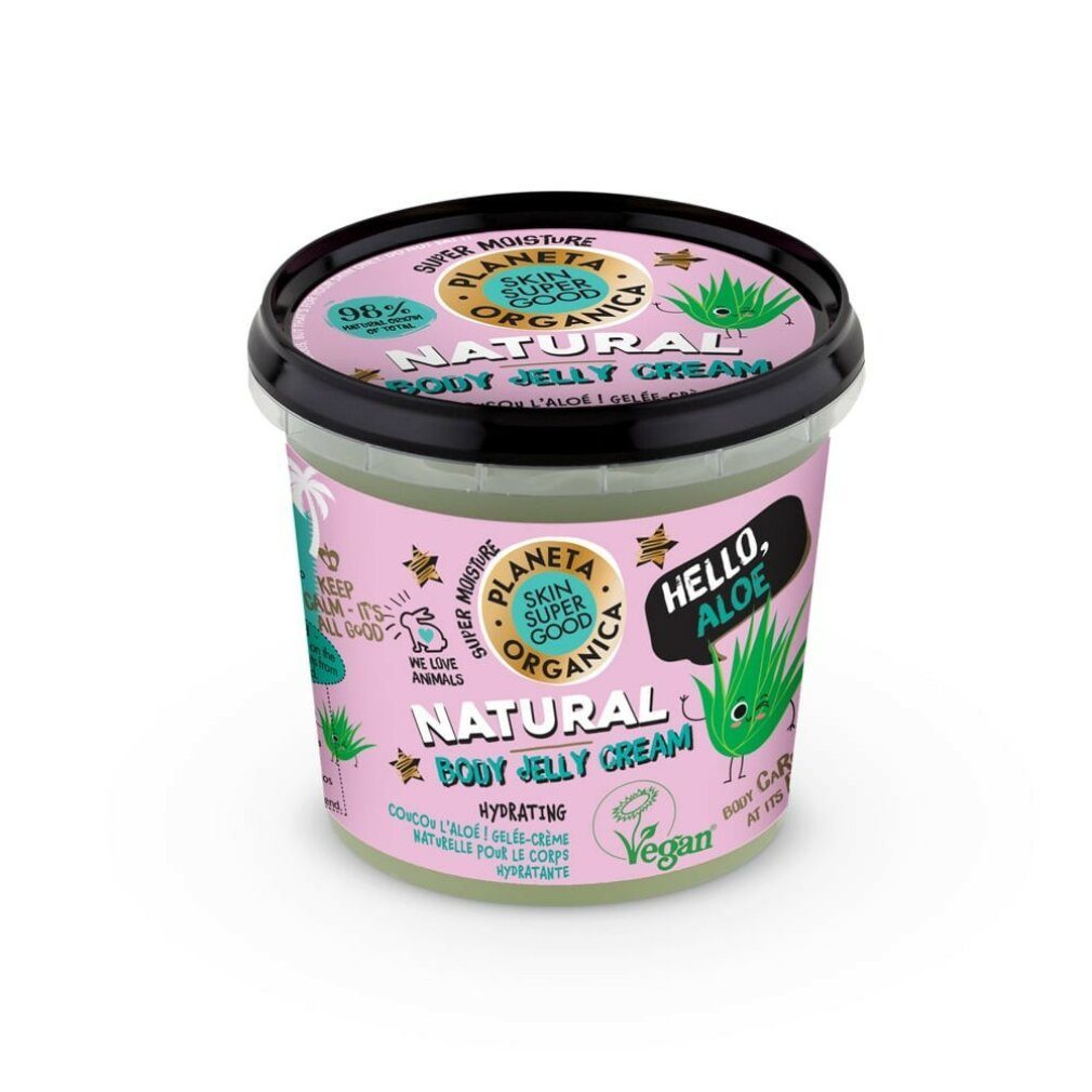 Good Super aloe Cream vera Organica Hallo - Körperpflegemittel EUROBIOLAB Body Aloe Planeta Skin