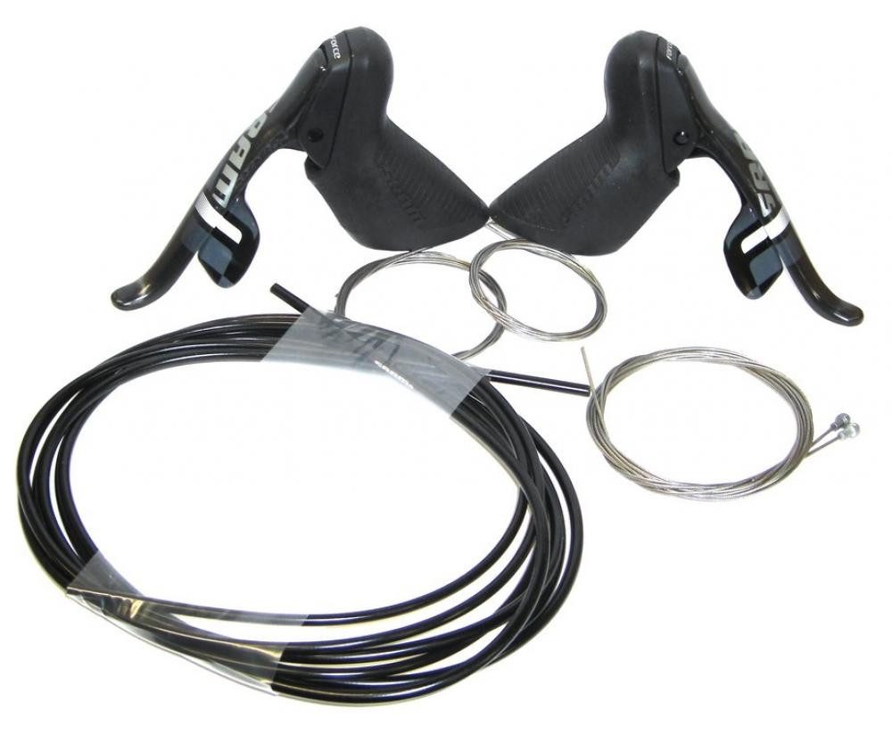 SRAM Scheibenbremse SRAM Schalt-/Bremshebel Force 22 Set - 2x11-fach DoubleTap für Rennrad