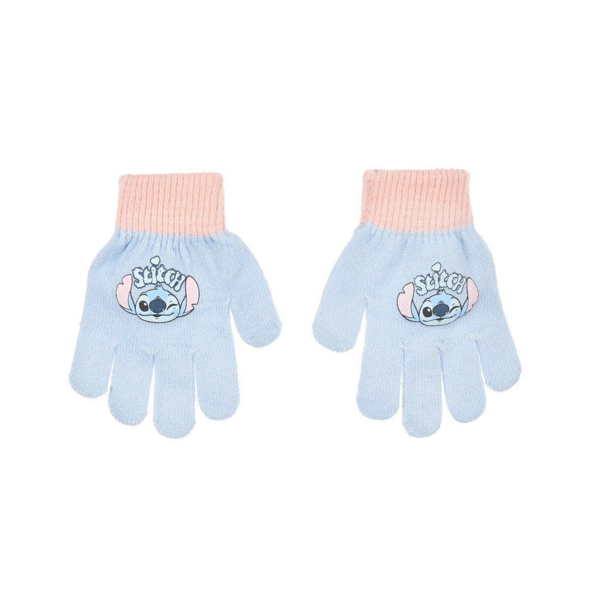 Lilo & Stitch Fleecehandschuhe Disney Lilo und Stitch Blau Kinderhandschuh