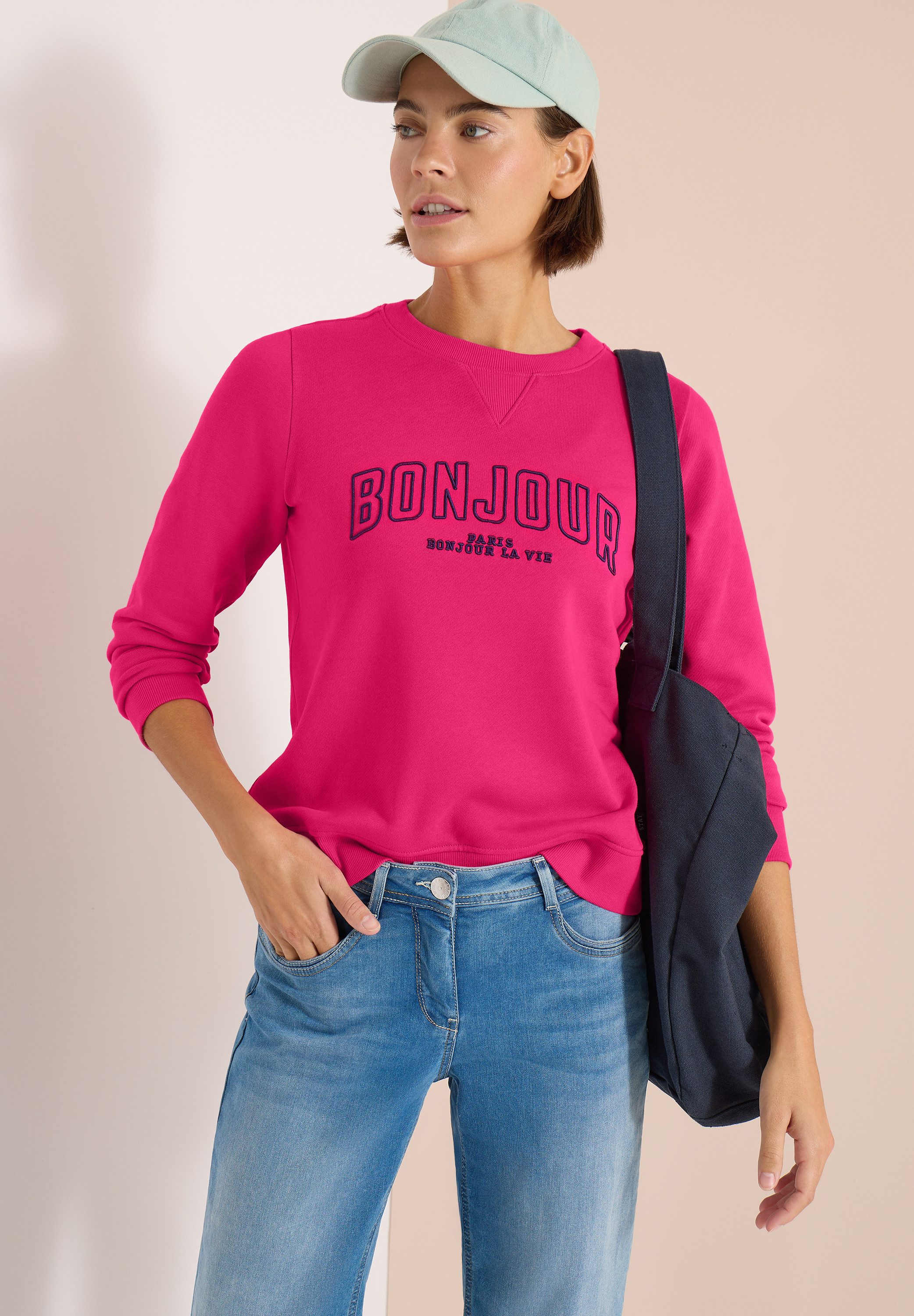 CECIL Sweatshirt aus reiner Baumwolle