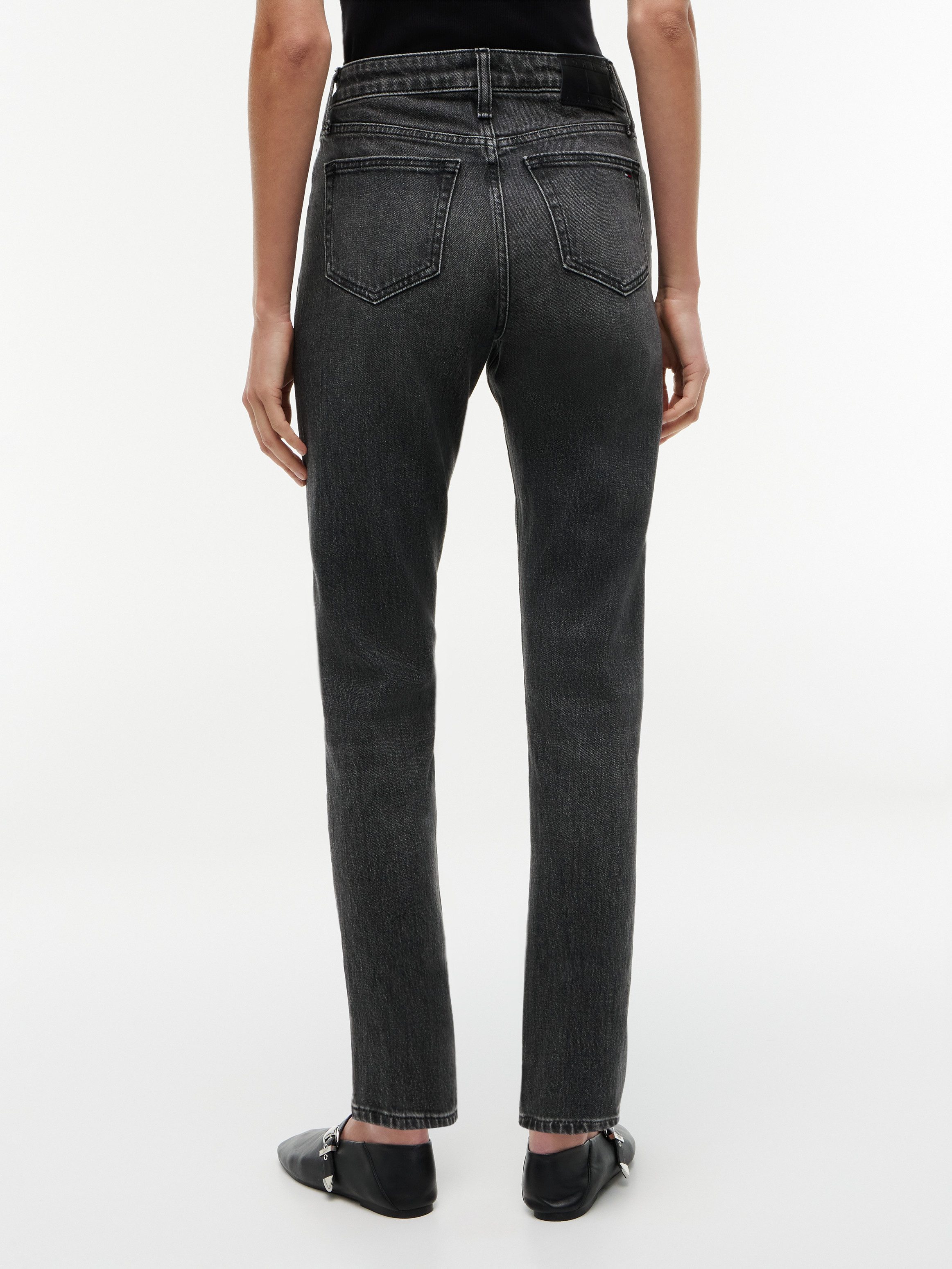 Tommy Jeans Slim-fit-Jeans LCY MR SLIM RWB CJ6115 Baumwoll-Denim