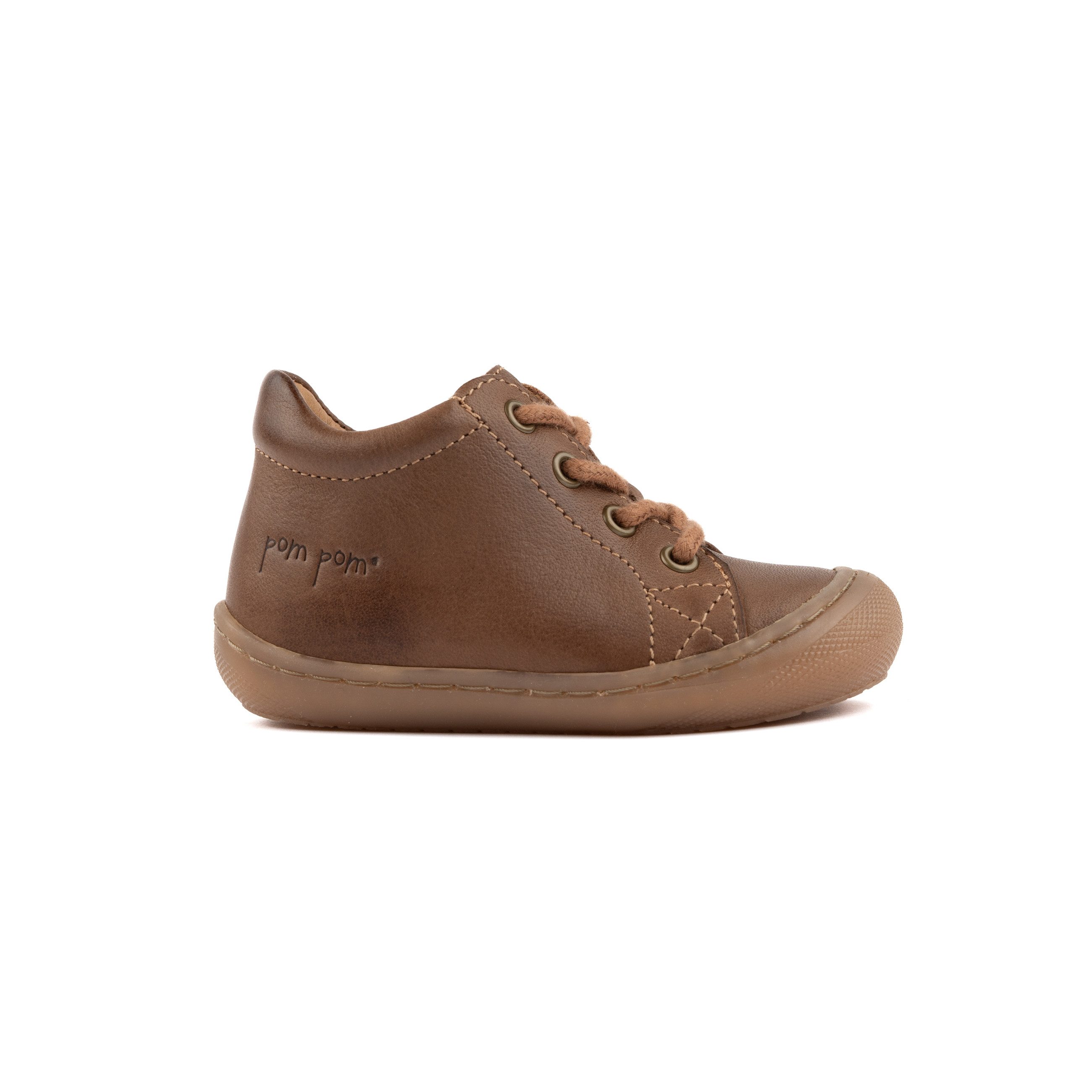 pom pom Pom Pom Schuhe Lauflernschuhe Leder Sneaker