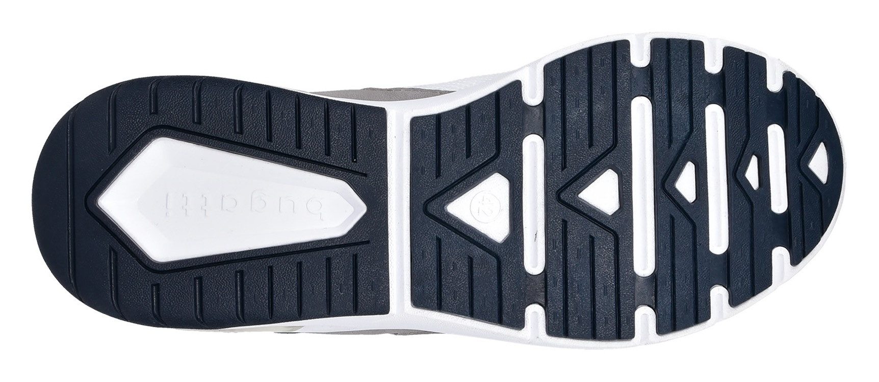 bugatti Slip-On Sneaker Schlupfschuh, Freizeitsneaker, Halbschuh mit Gummizug