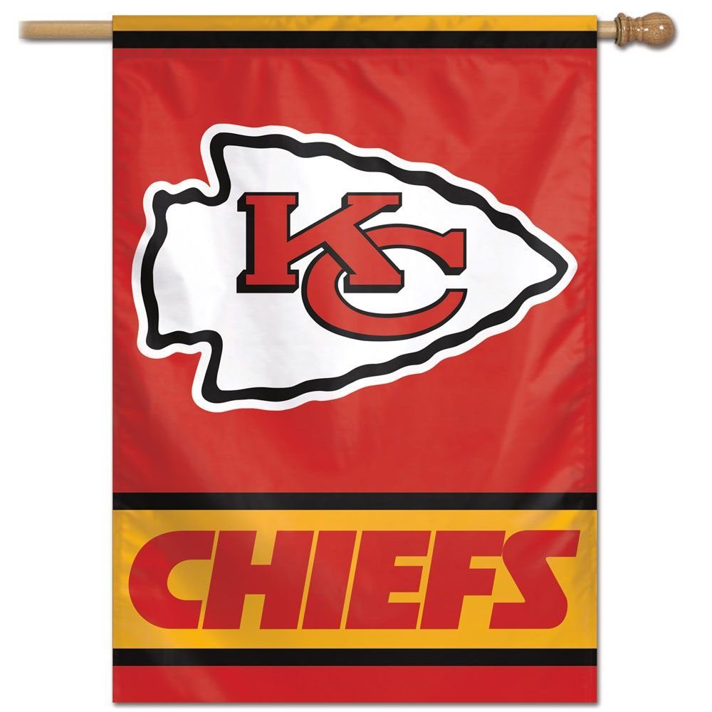 WinCraft Wanddekoobjekt NFL Vertical Fahne 70x100cm Kansas City Chiefs