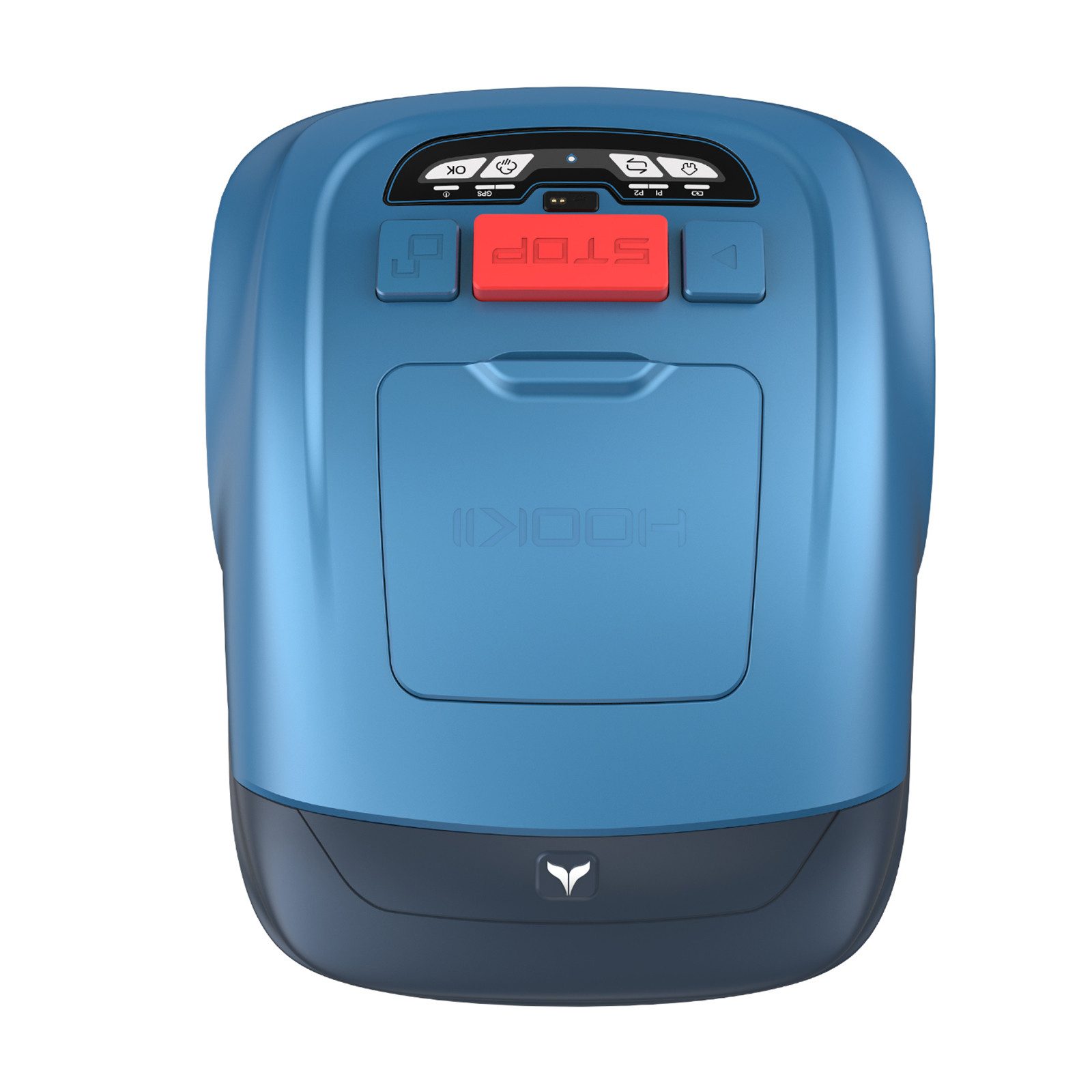 HOOKII Rasenmähroboter Smarter Rasenmäher, 3 Mähmodi, 4G, Bluetooth und App-Steuerung, bis 1000 m² Rasenfläche, (Automatischer Rasenmäher mit 4400 mAh Akku und Ladestation,intelligent), Bluetooth- und App-gesteuerter Rasenmäherroboter mit Regensensor