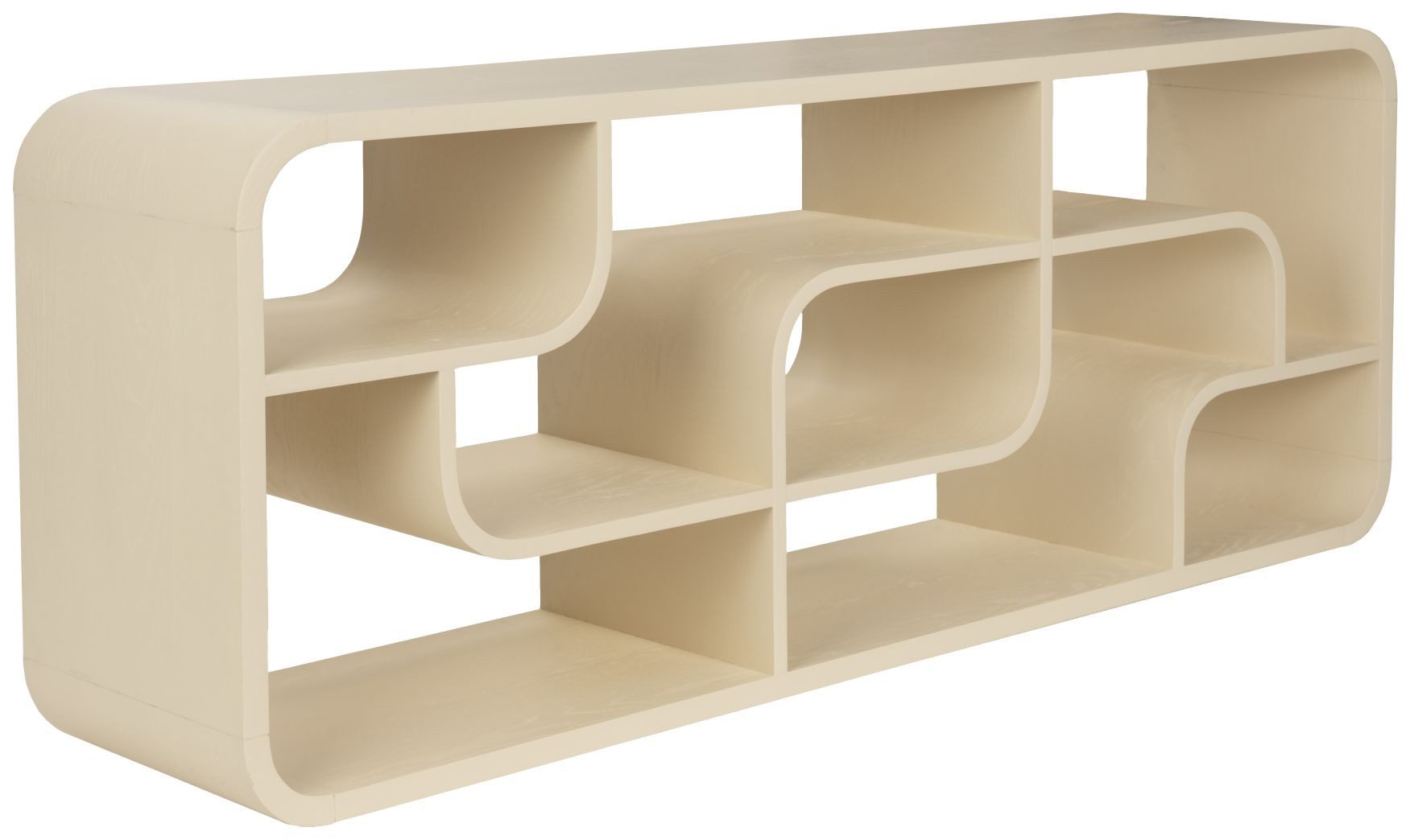 Zuiver Sideboard Sideboard SEVEN in Beige verschiedene Aufstellmöglichkeiten von Zuiver