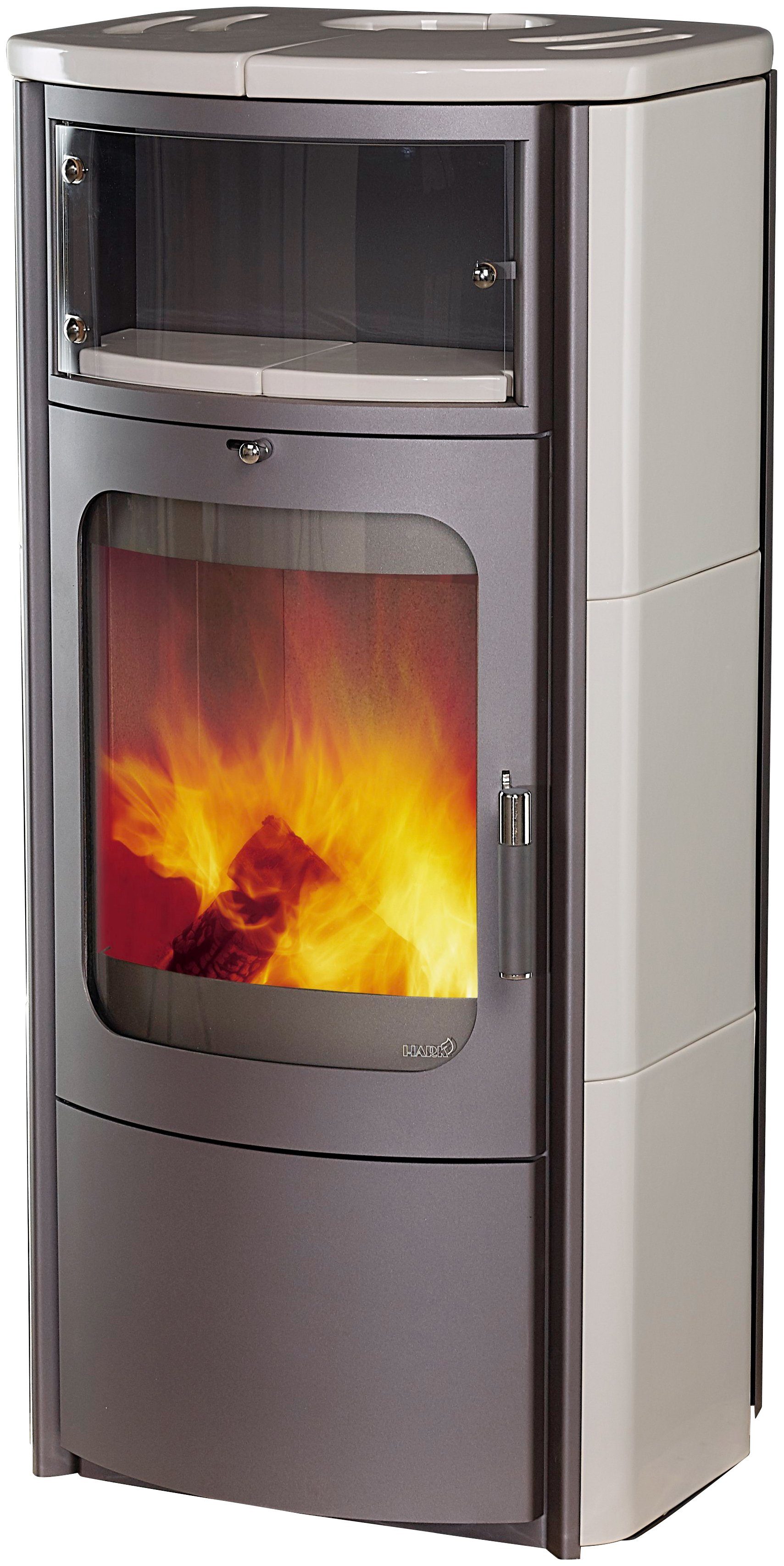 HARK Kaminofen »Opera B«, 7 kW, Dauerbrand, creme - weiß günstig online kaufen