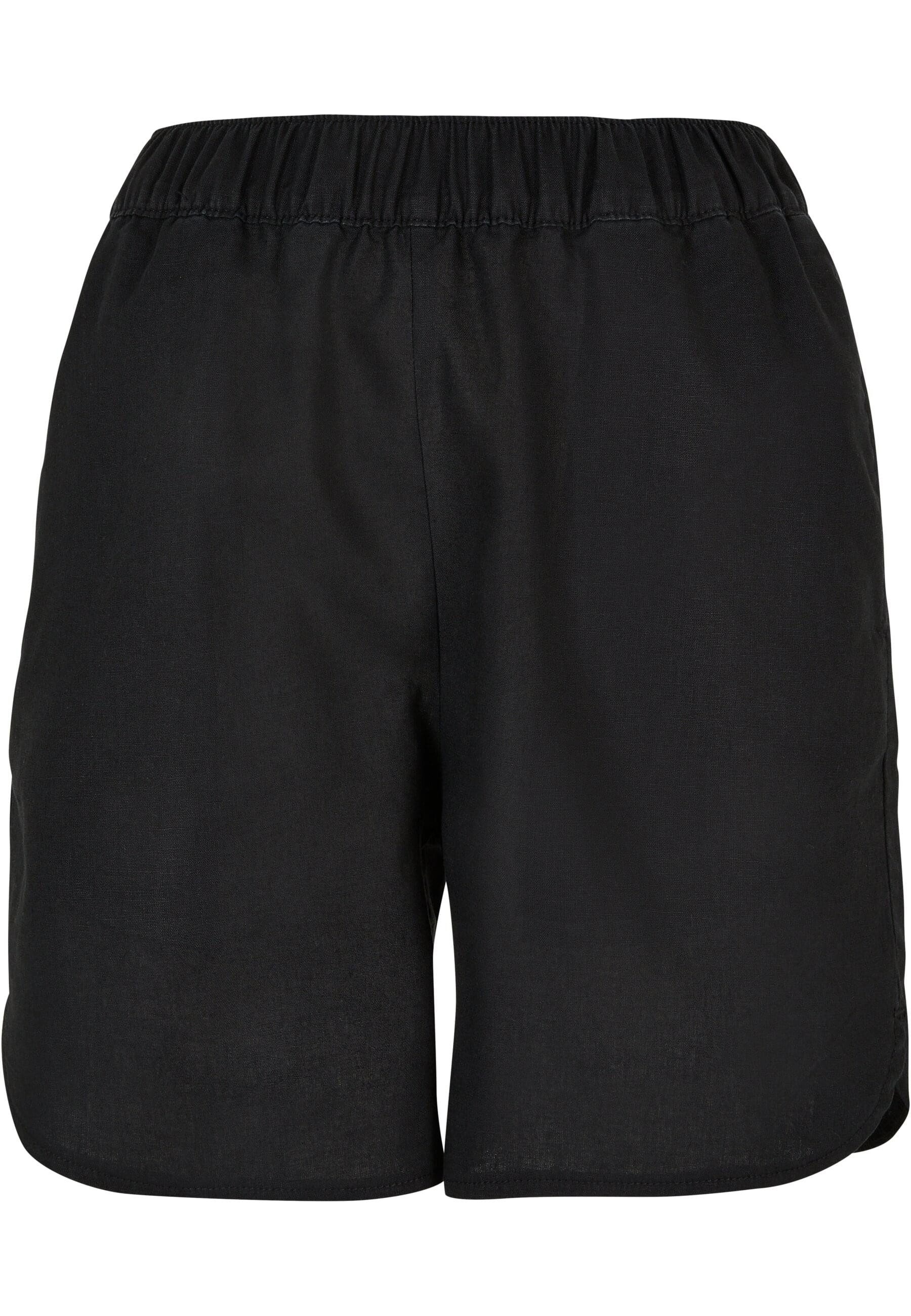 URBAN CLASSICS Шорты Urban Classics Damen Ladies Linen Mixed Шорты (1-tlg)