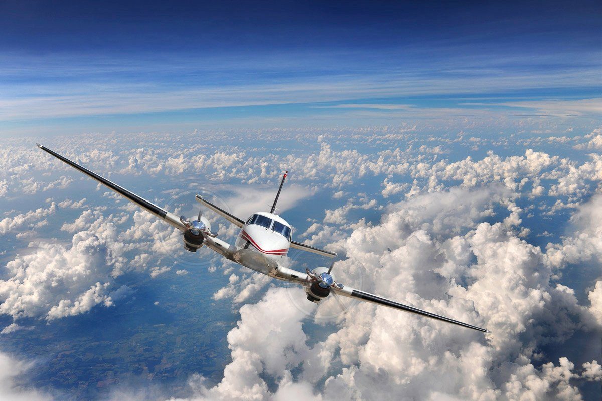 Fototapete Flugzeug
