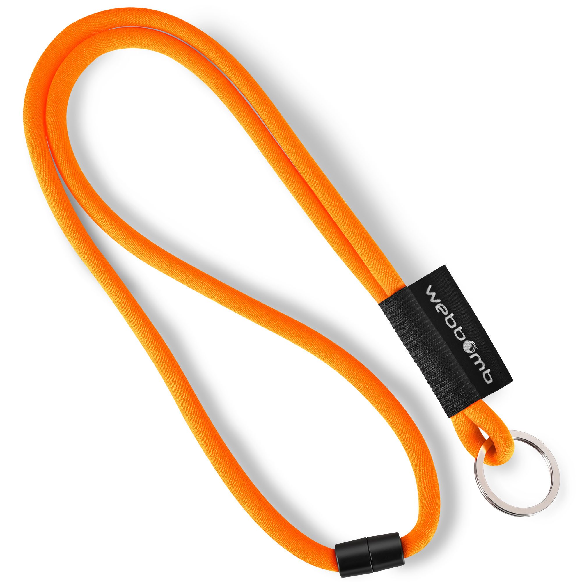 Schlüsselanhänger Lanyard Tubular Schlüsselband mit Sicherheitsverschluss Schlüsselring