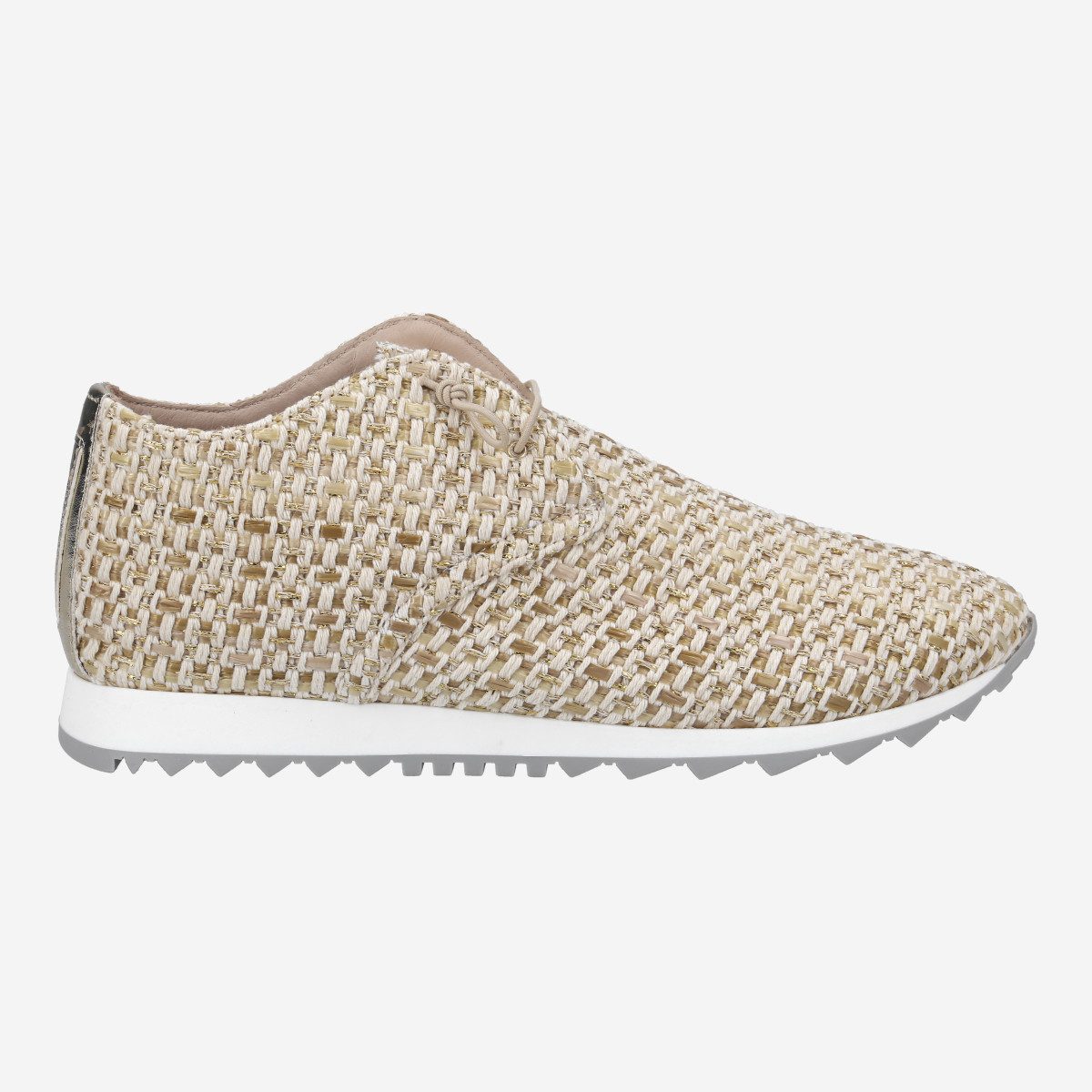 Donna Carolina KETA SHEP 51.763.050, Schnürschuhe in Gold für Damen Schnürschuh