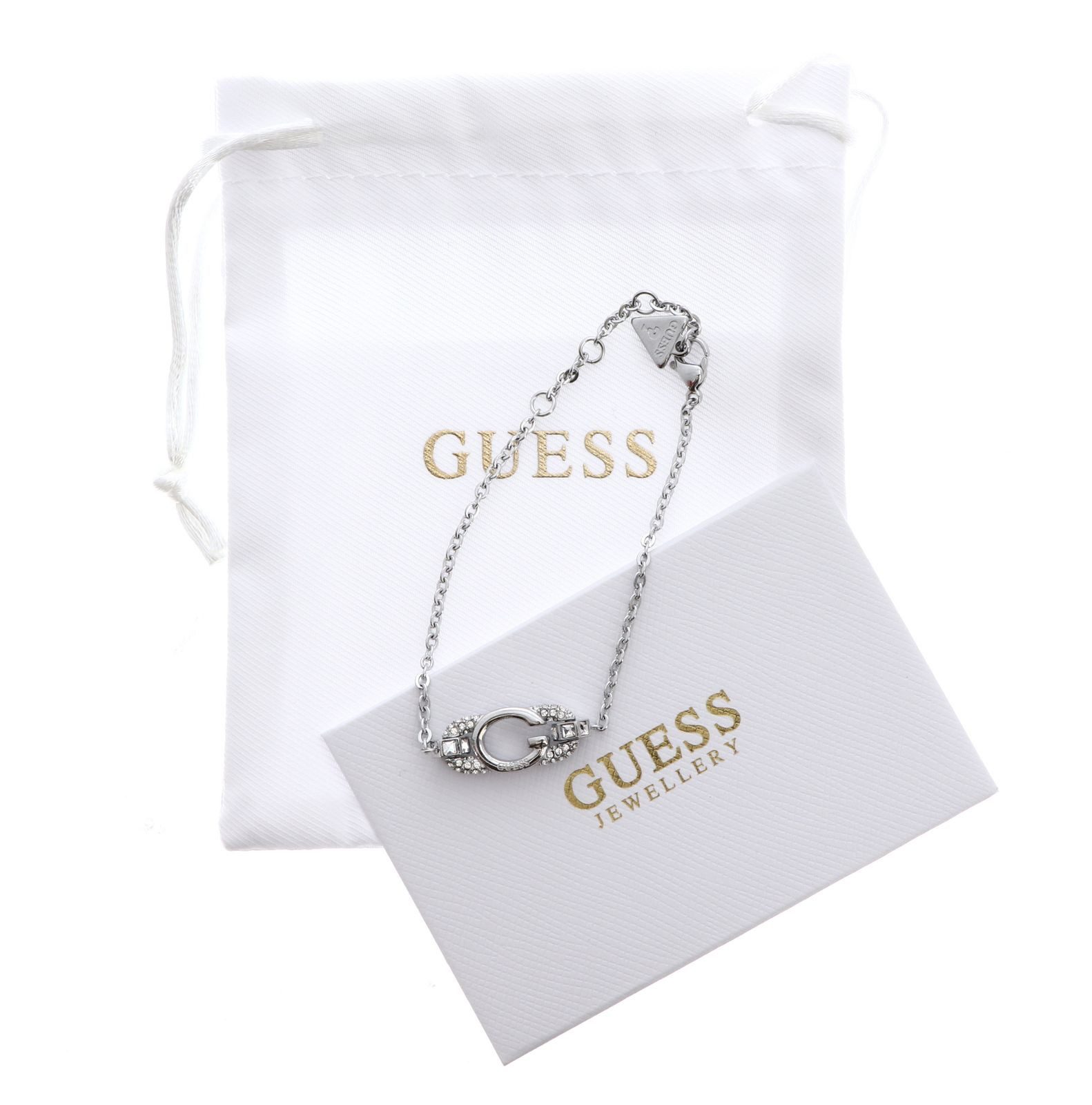 Guess Gliederarmband Logo & Crystals Bracelet