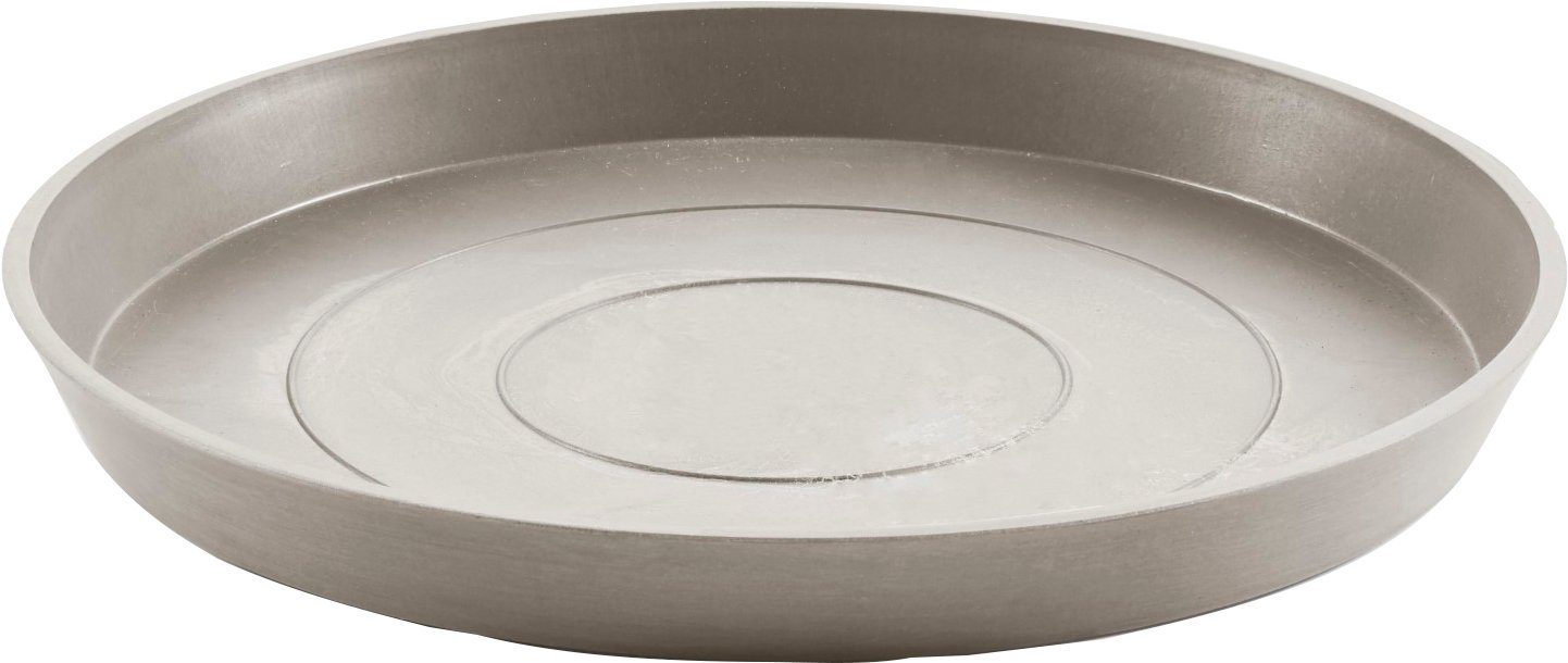 ECOPOTS Blumentopfuntersetzer ROUND SAUCER Taupe, BxTxH: günstig online kaufen