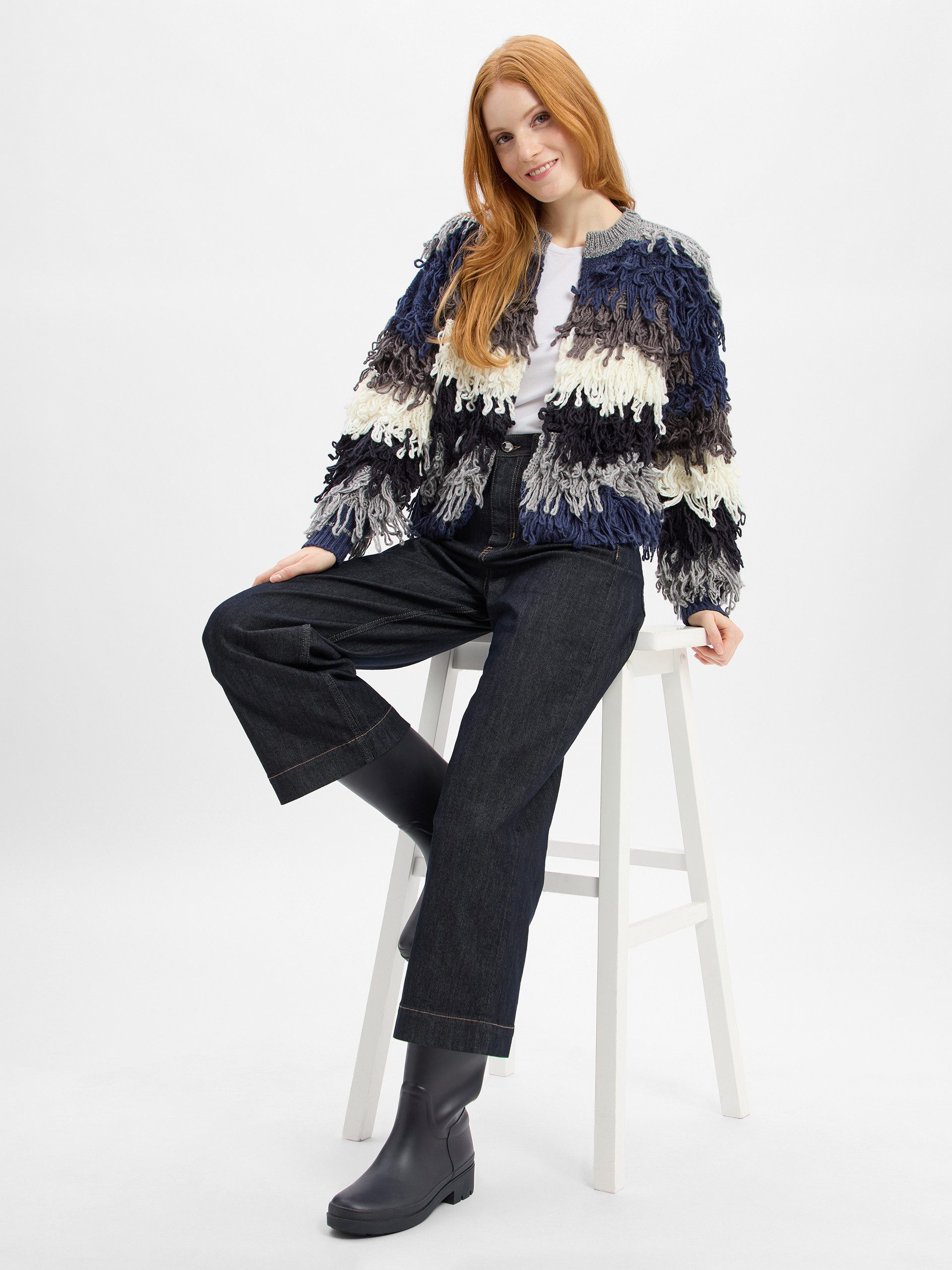 RICHROYAL Strickjacke