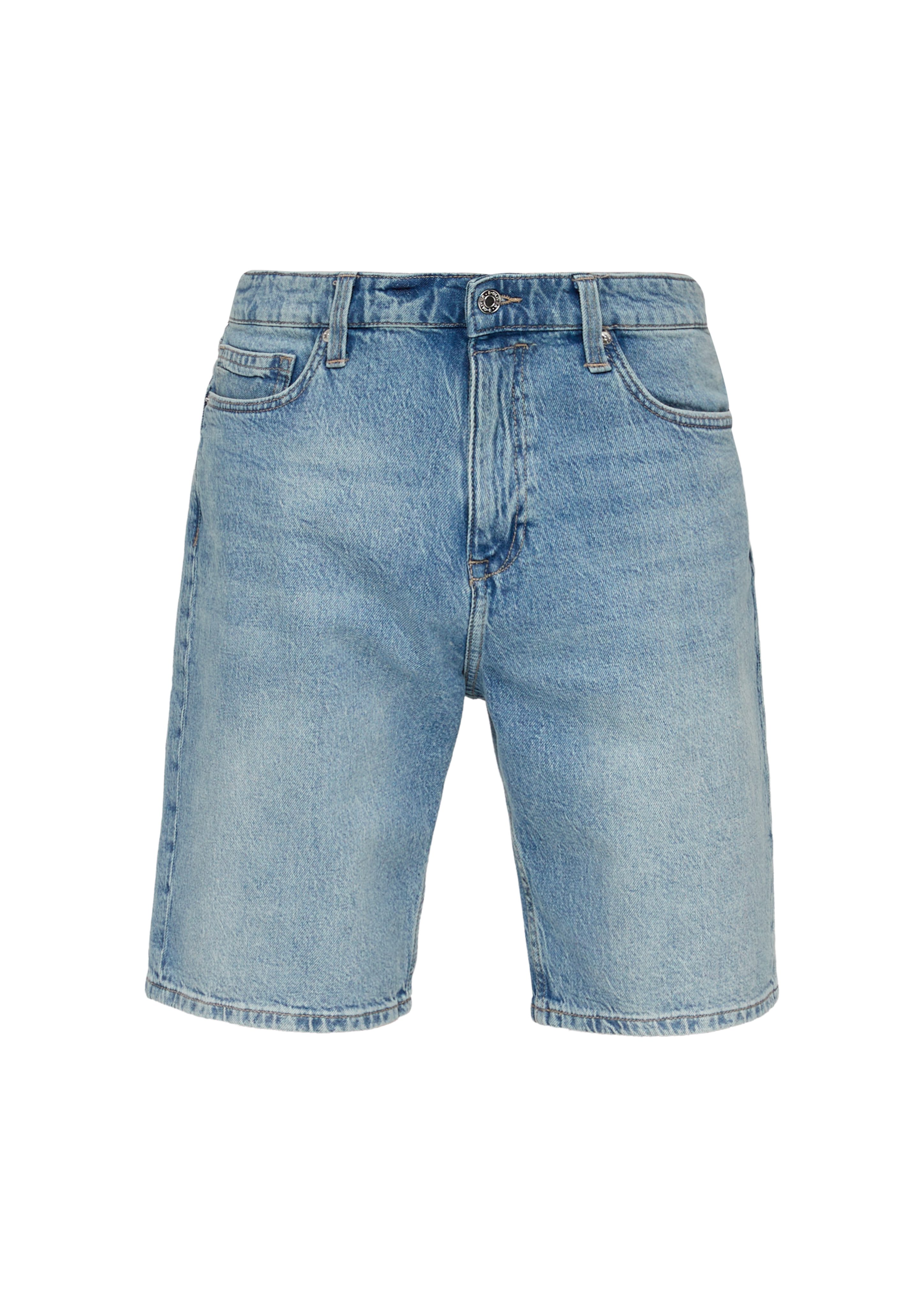 Regular Leg Rise / Jeansshorts Waschung Straight Fit / Jeans-Shorts / High s.Oliver