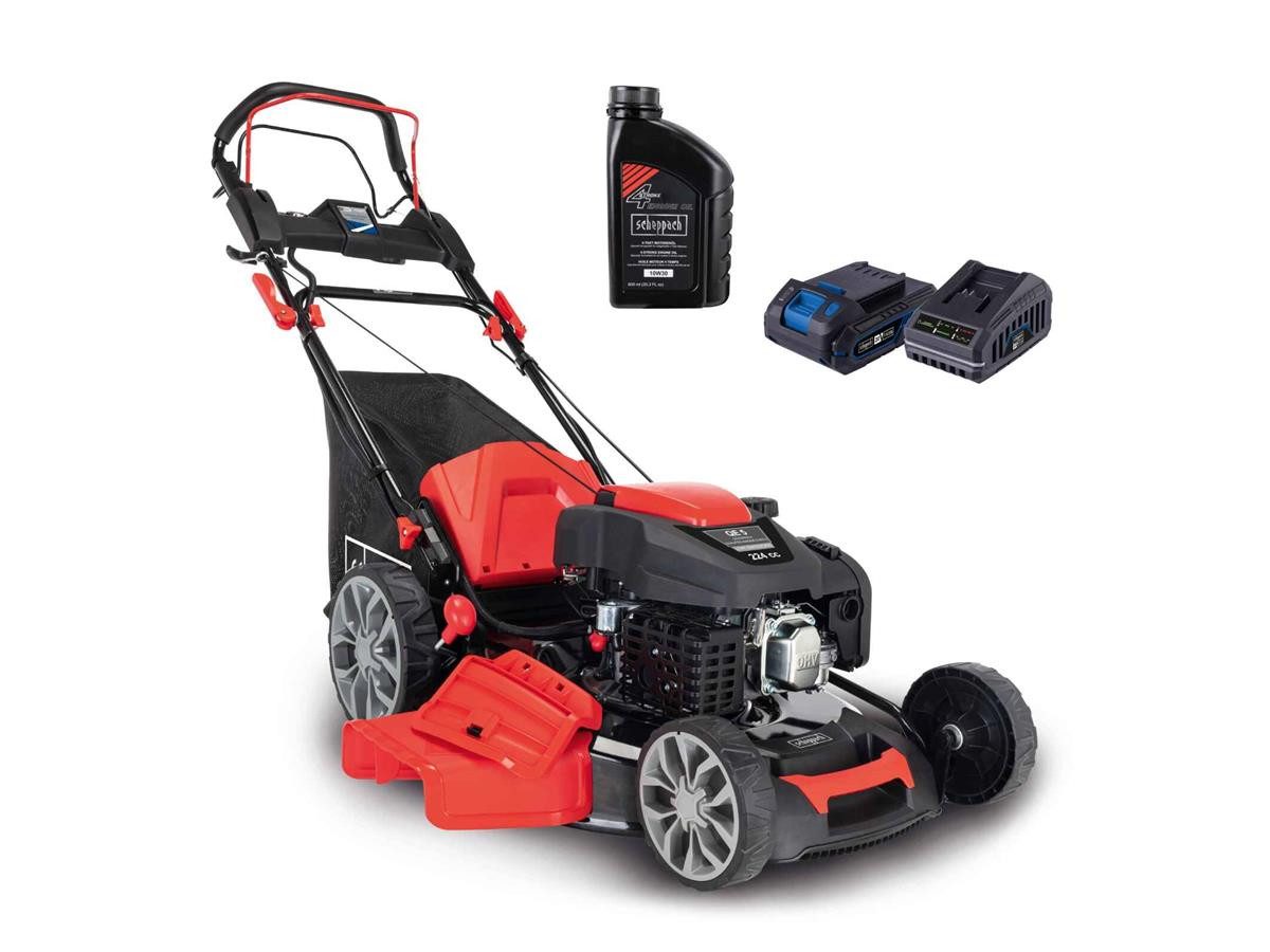 Scheppach Benzinrasenmäher MS225-56E, 56 cm Schnittbreite, (Set), 224 cm³, günstig online kaufen