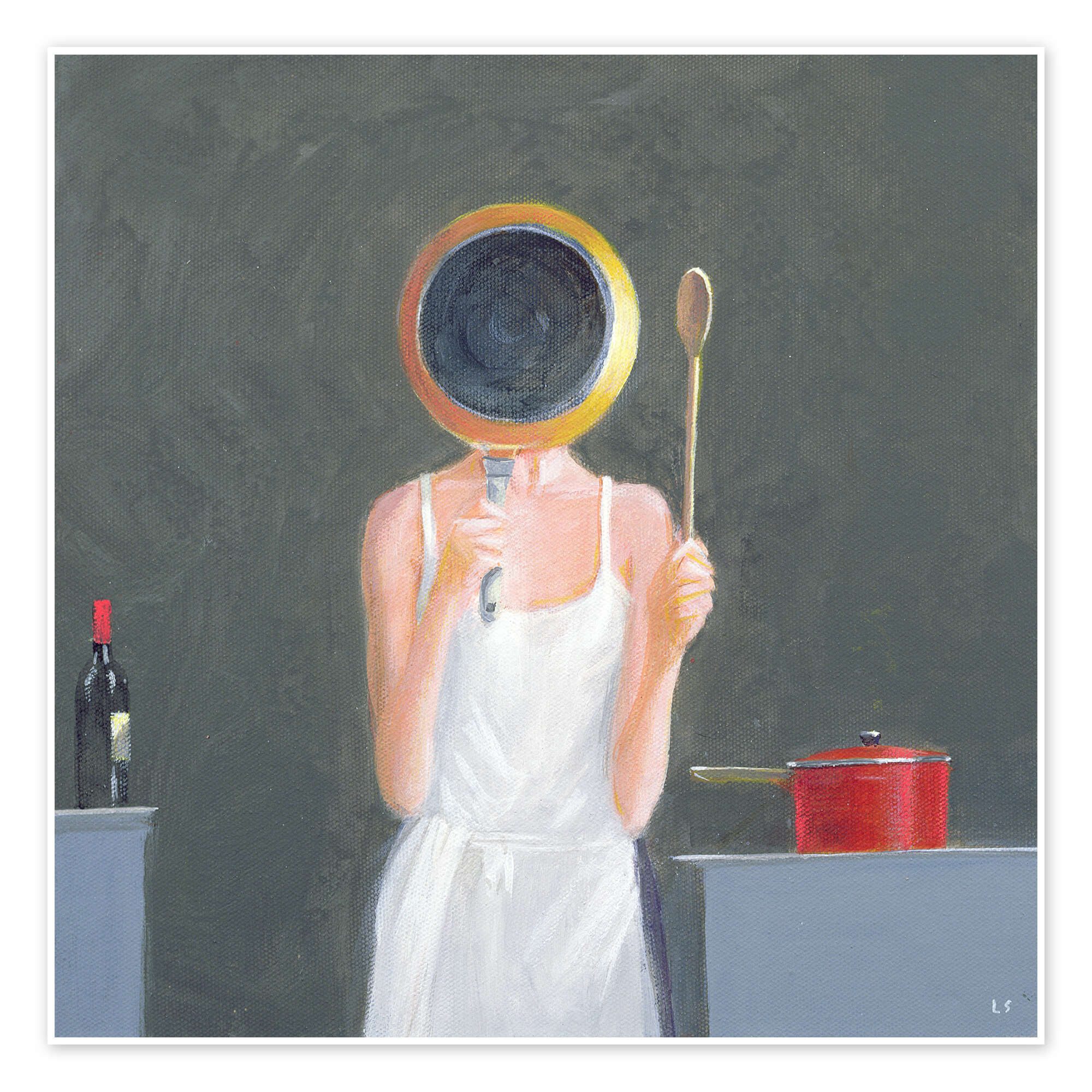 Posterlounge Wandbild Küchenchef, Lincoln Seligman, erhältlich als Poster, Leinwandbild, Wandsticker oder Acrylglasbild