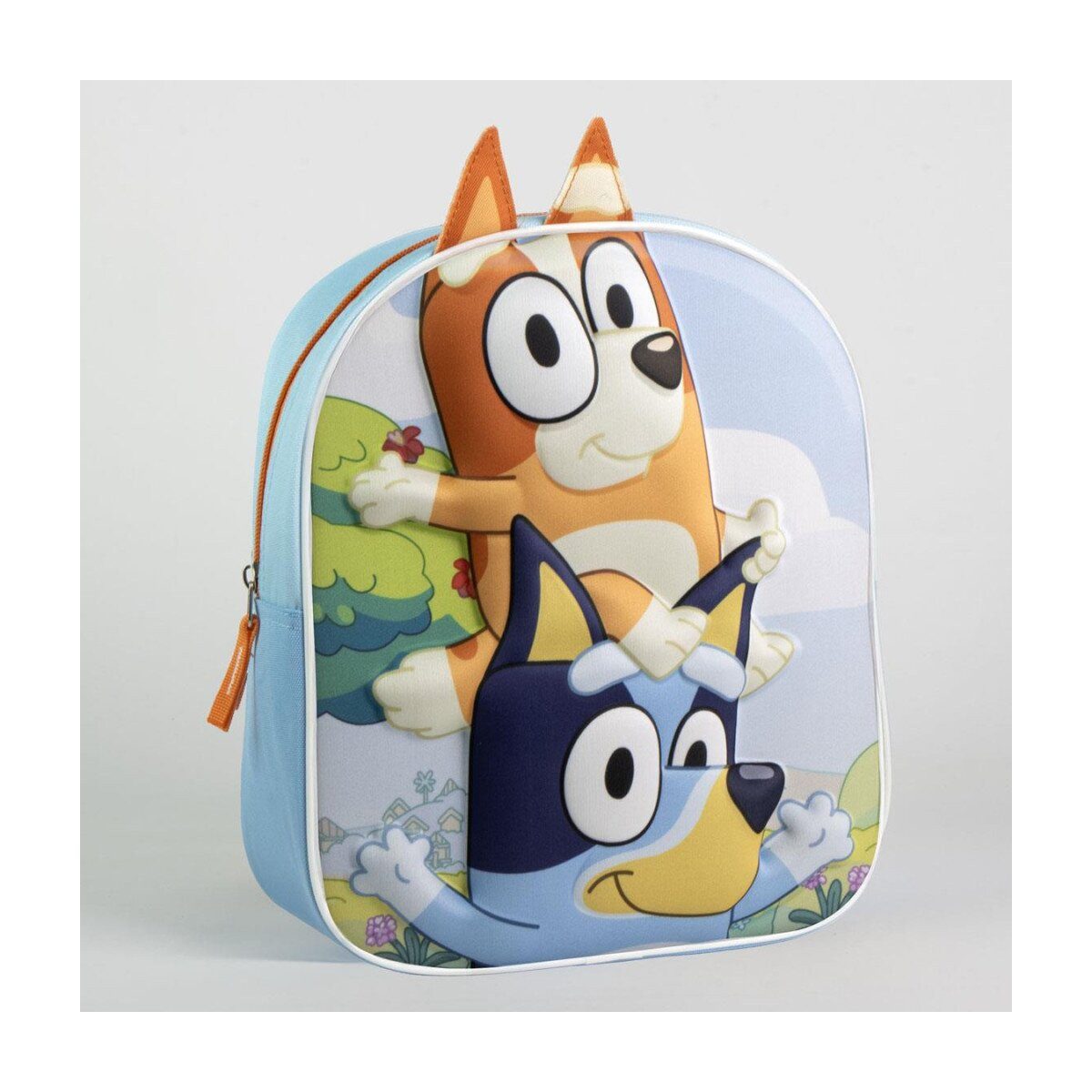 Kinderrucksack Bluey Nature 3D Rucksack Kinder Tasche 31 cm