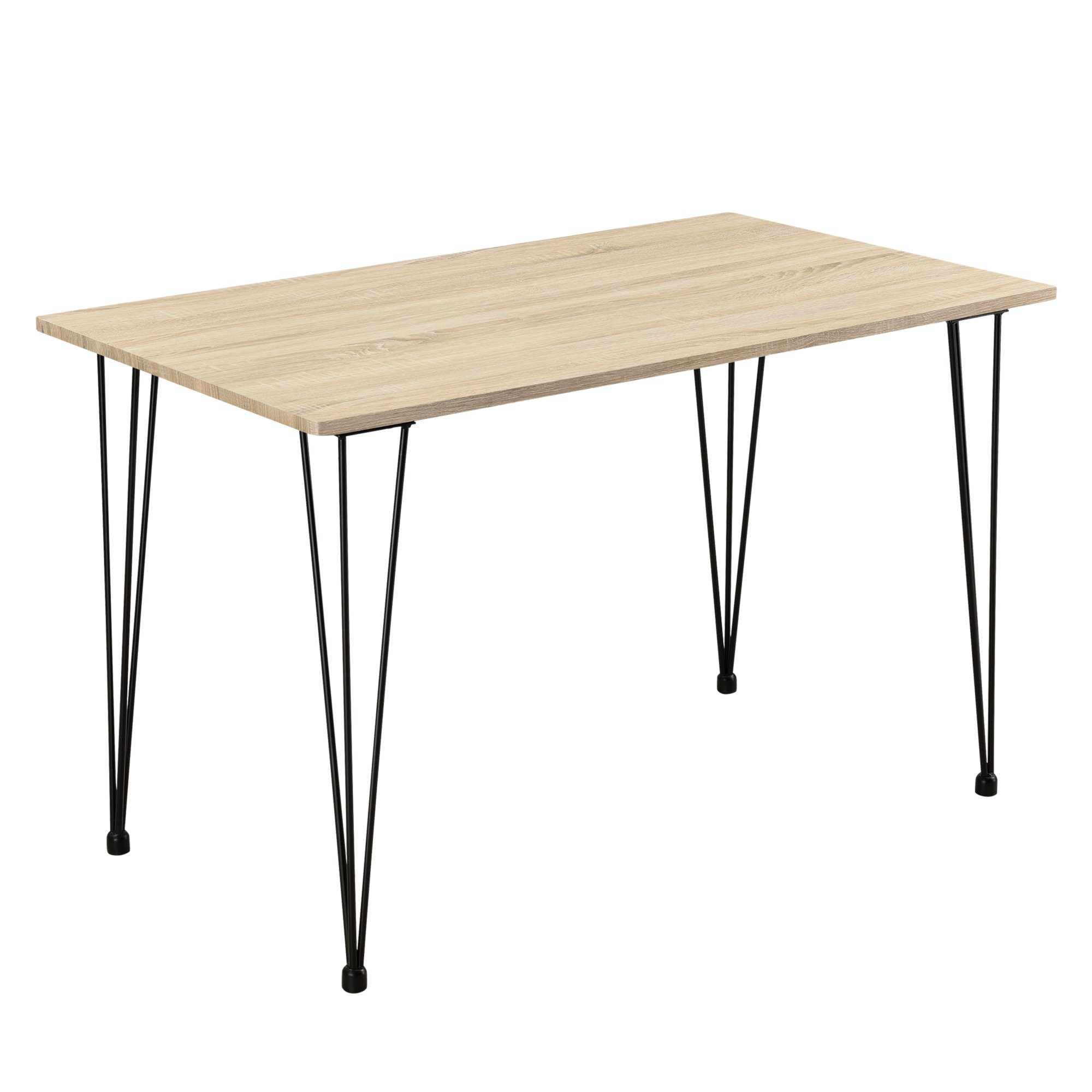 en.casa Esstisch, »Kiel« Tisch mit Hairpin-Legs günstig online kaufen