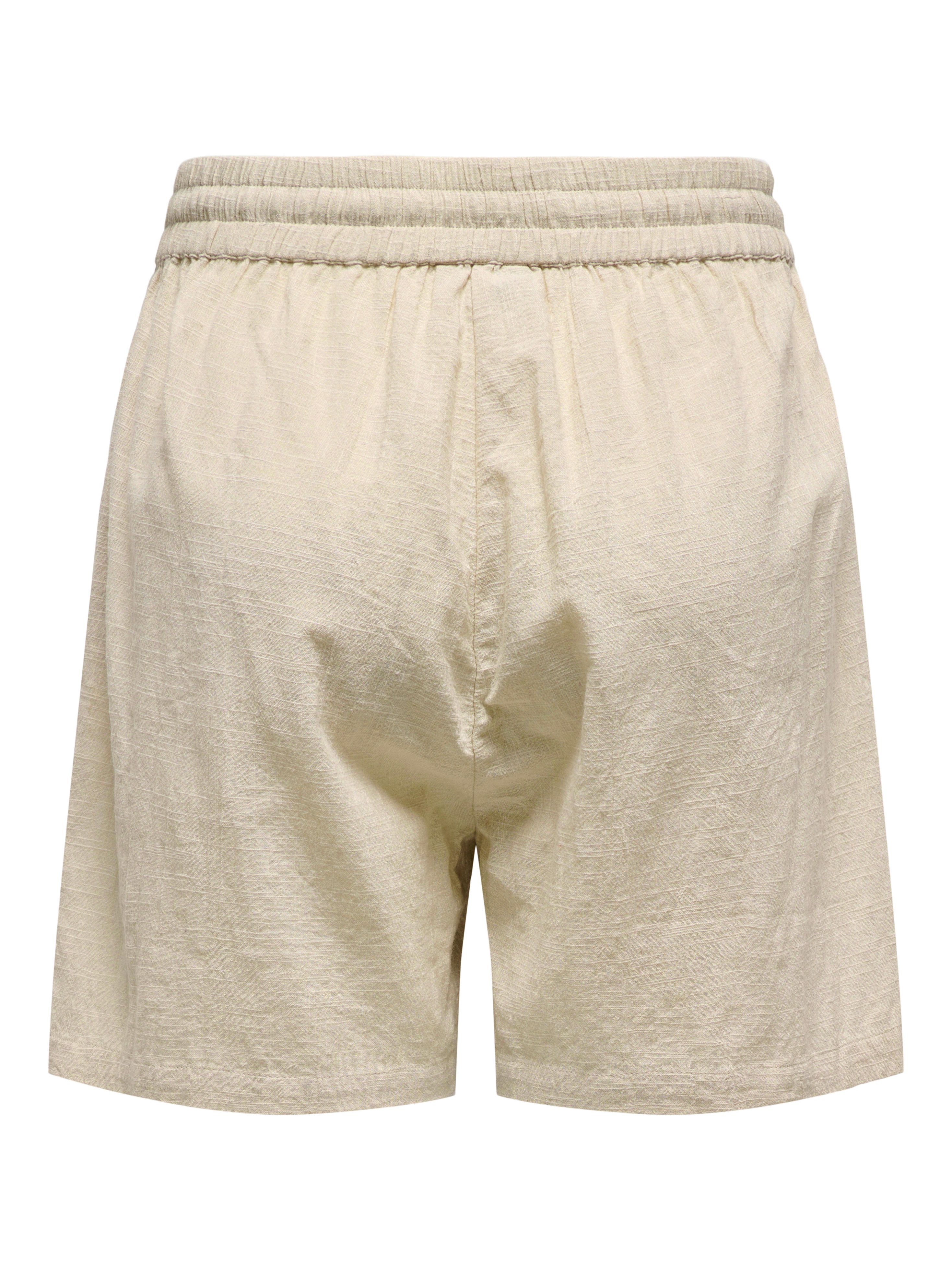 ONLY Shorts ONLTIZANA STRING COTTON SHORTS WVN Baumwolle, loose fit