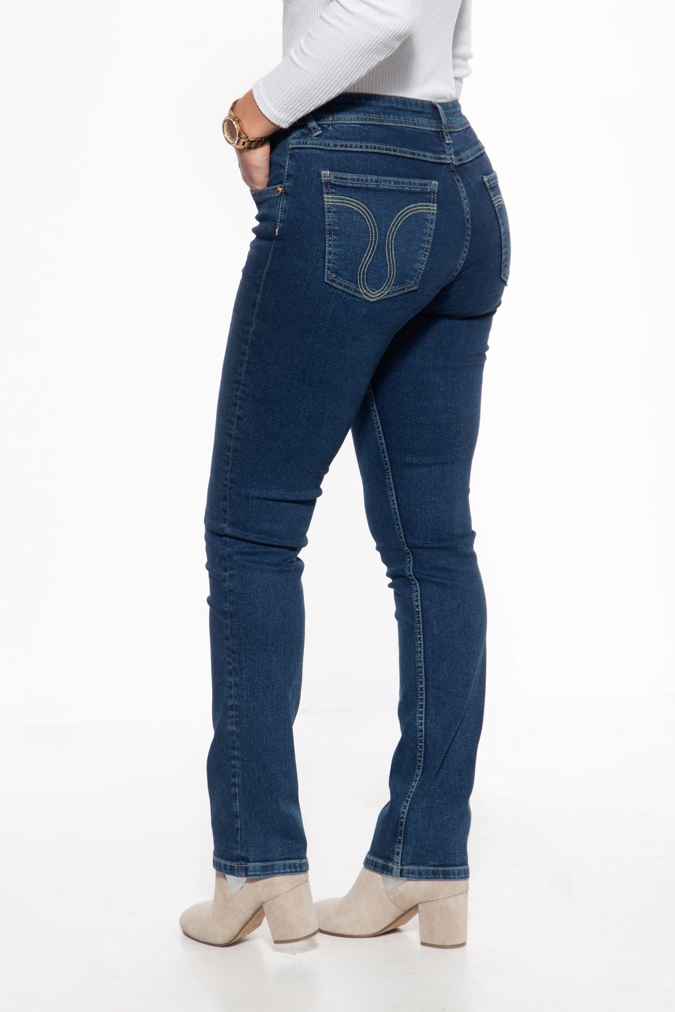 ATT Jeans Slim-fit-Jeans Stella (1-tlg) aus robustem Denim