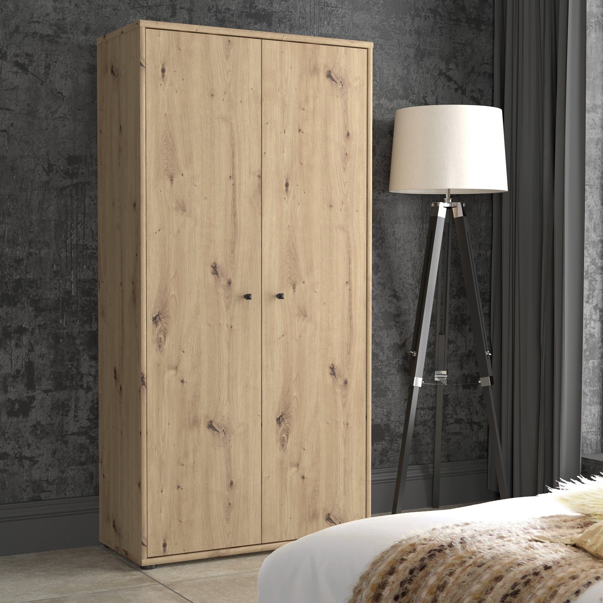 Newroom Kommode Lucius, Kommode Artisan Eiche Modern Sideboard Highboard Büro