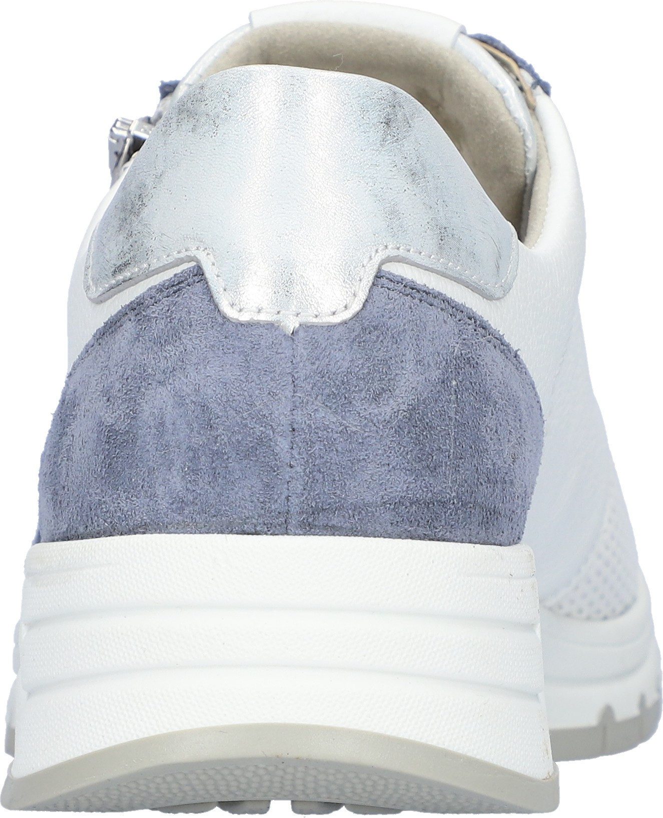 Waldläufer Keilsneaker Schnürschuh, Halbschuh, Freizeitschuh mit zusätzlichem Reißverschluss