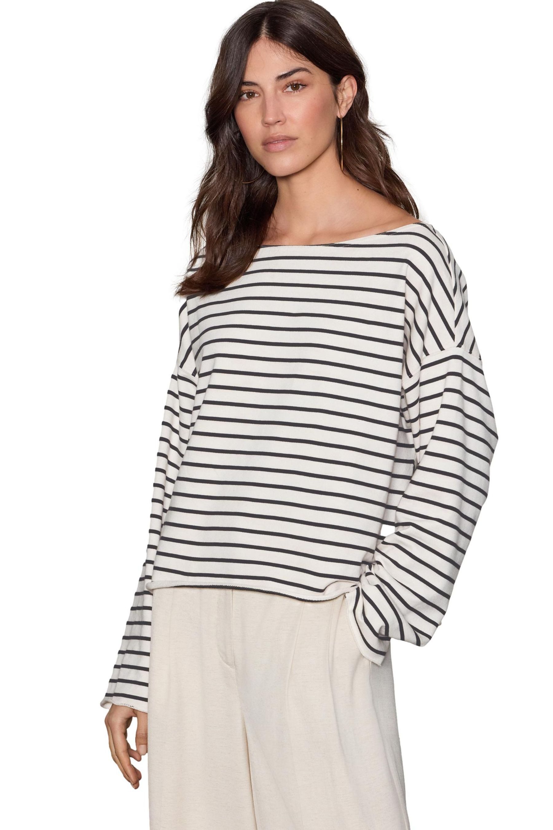 Next Sweater Sweat-Oberteil, lässiger Hals- und Schulterbereich (1-tlg) günstig online kaufen