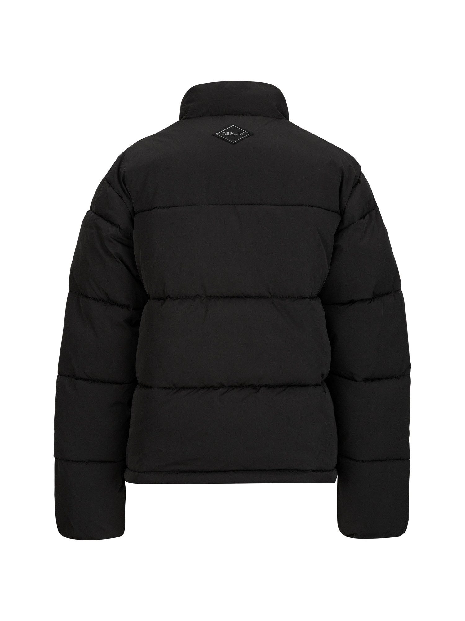 Replay Winterjacke Fine Poly Silky Touch Fabric