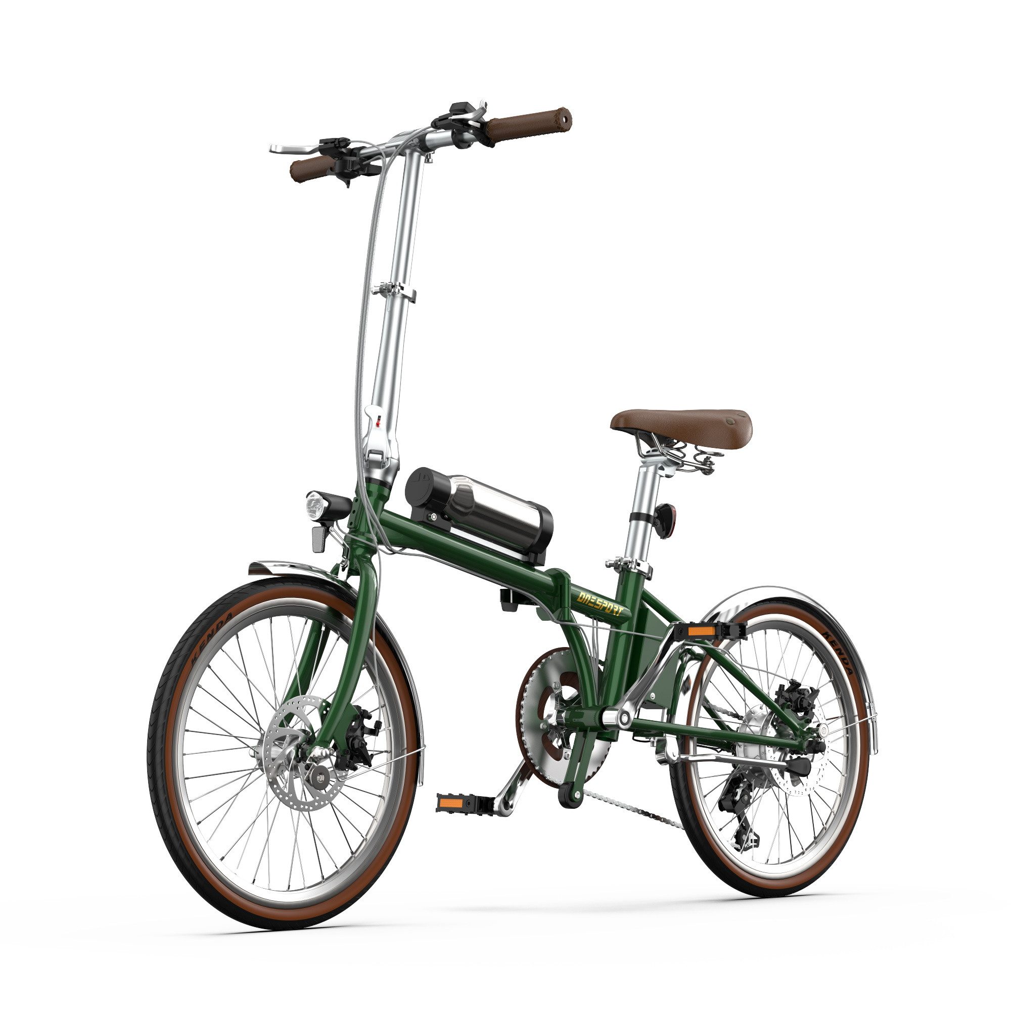 Onesport E-Bike Cityrad OT02 pro e bike für herren u.damen 187Wh 36V 250W klapprad, 4 Gang, Kettenschaltung, Heckmotor, 187,2 Wh, 36V 250W 30Nm Klapp-E-Bike 40km Reichweite 14,5kg leicht