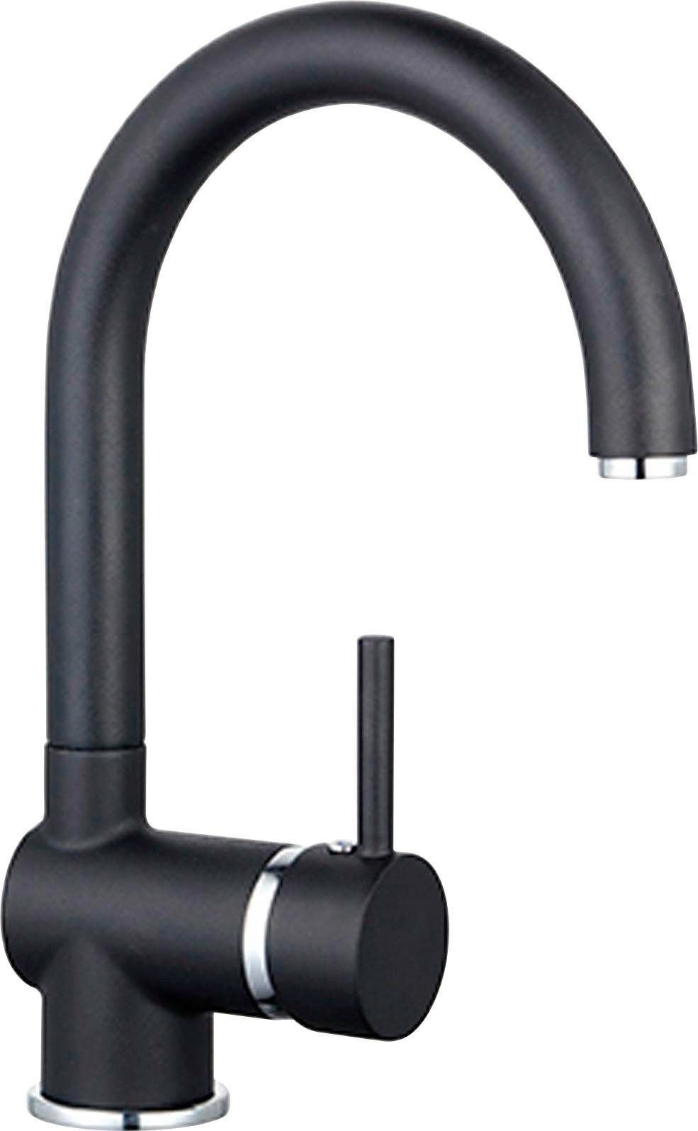 Eyckhaus kitchen & cooking Spültischarmatur Ibiza mit Energiesparfunktion, 360° schwenkbare Mischbatterie, Hochdruck