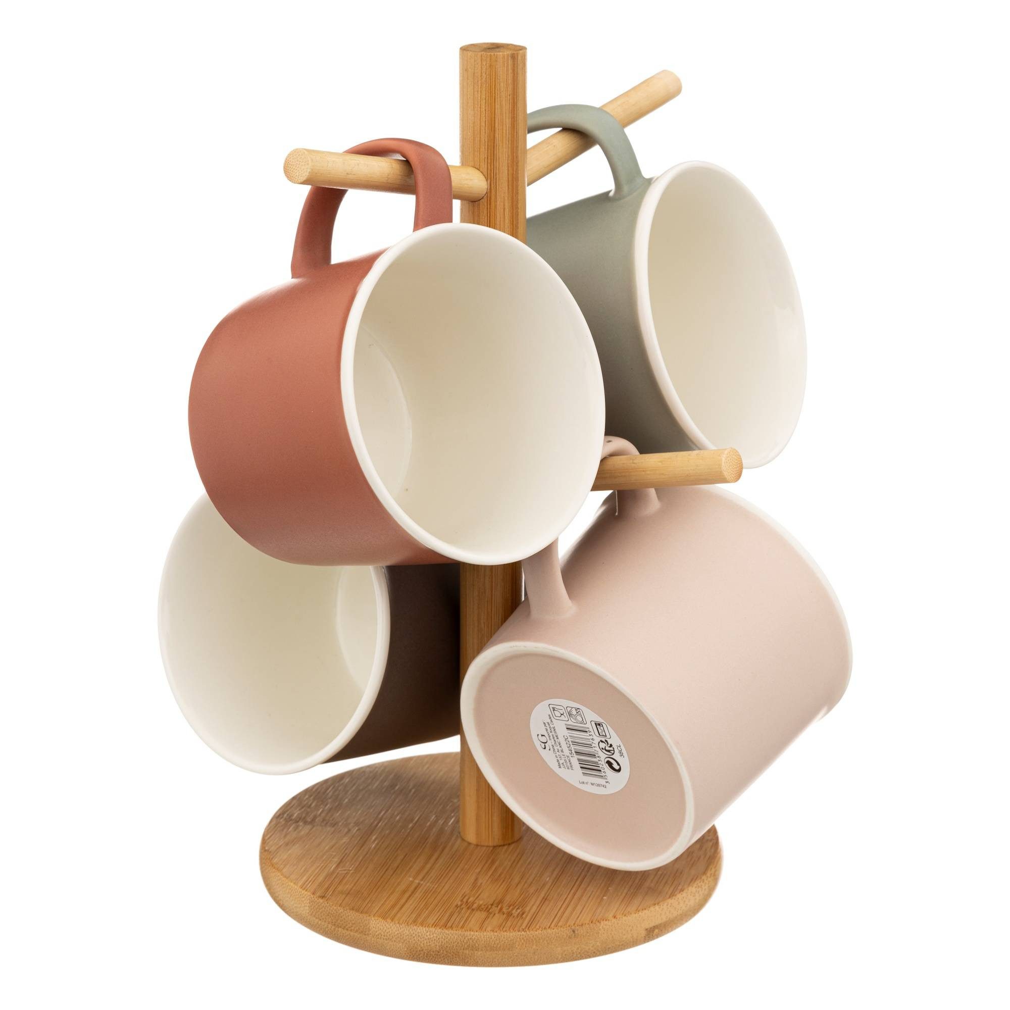 Secret de Gourmet Becher Teebecher NATURE, mit Ständer, 380 ml, Keramik. Reduzierter Preis € 32,99. Unverbindliche Preisempfehlung € 42,99