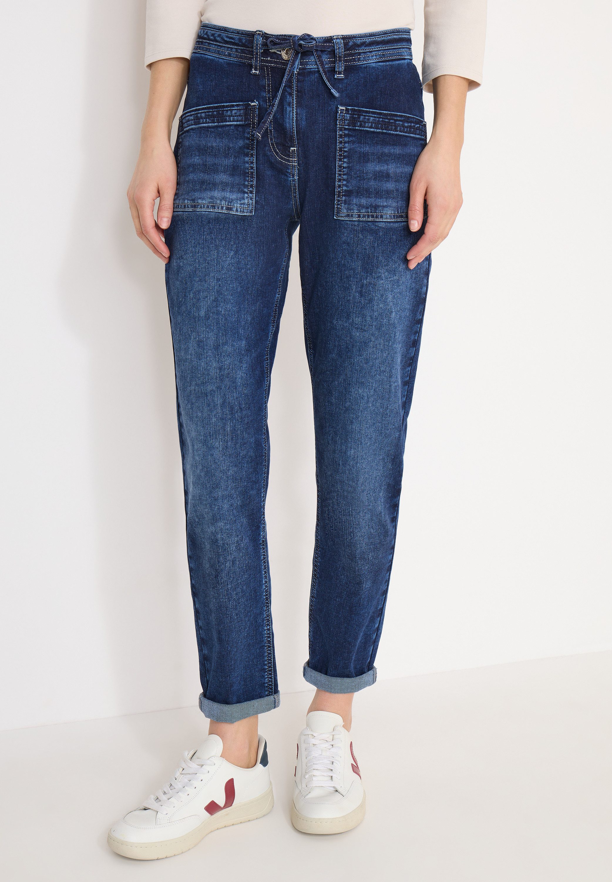 CECIL Slim-fit-Jeans im Denim-Style