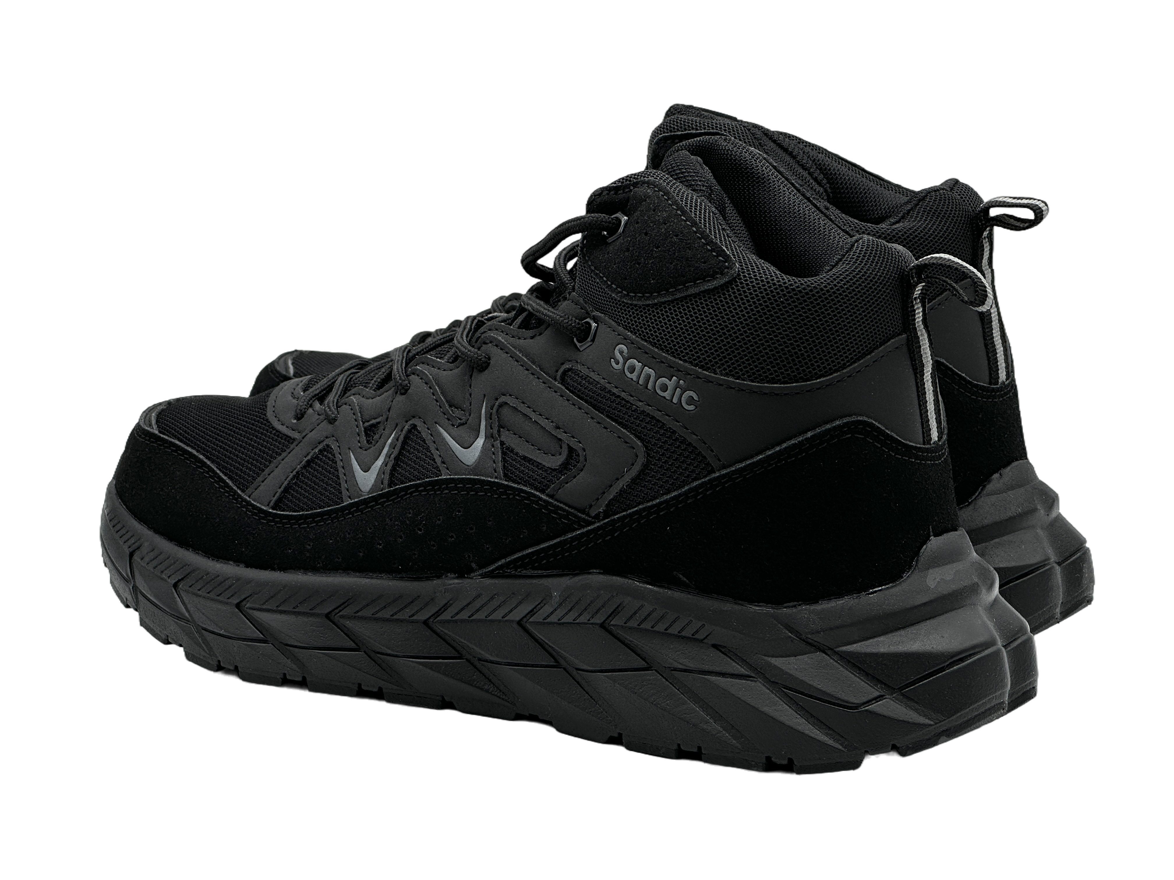 Nowaland Wanderschuhe Outdoor High-Top Sneaker Trekkingschuh Atmungsaktiv, Rutschfest & Bequem