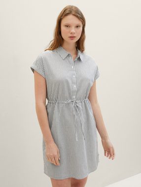 TOM TAILOR Denim Jerseykleid Gestreiftes Minikleid