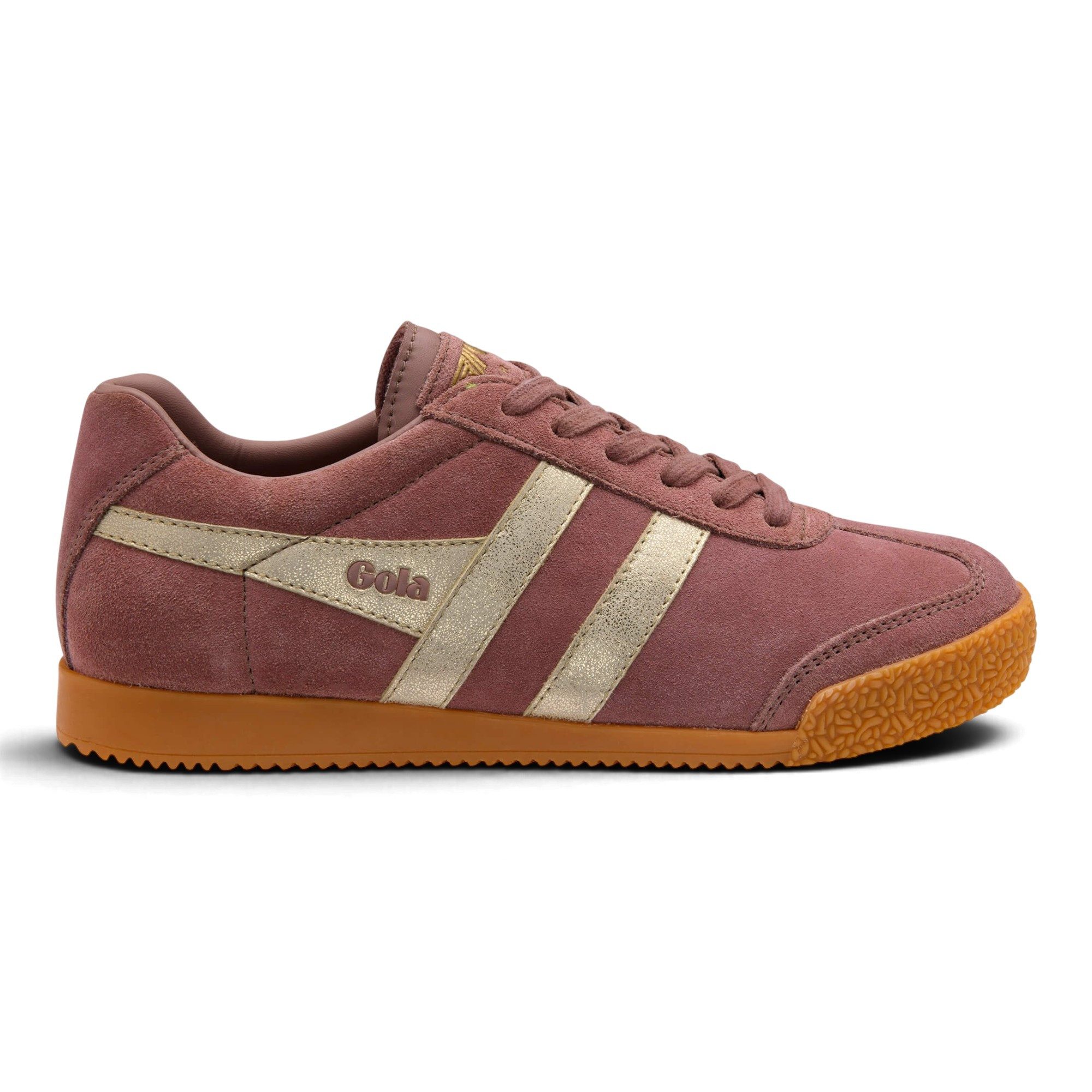 Gola Harrier Mirror 2026 rosebraun/gold/gum Damen Sneaker