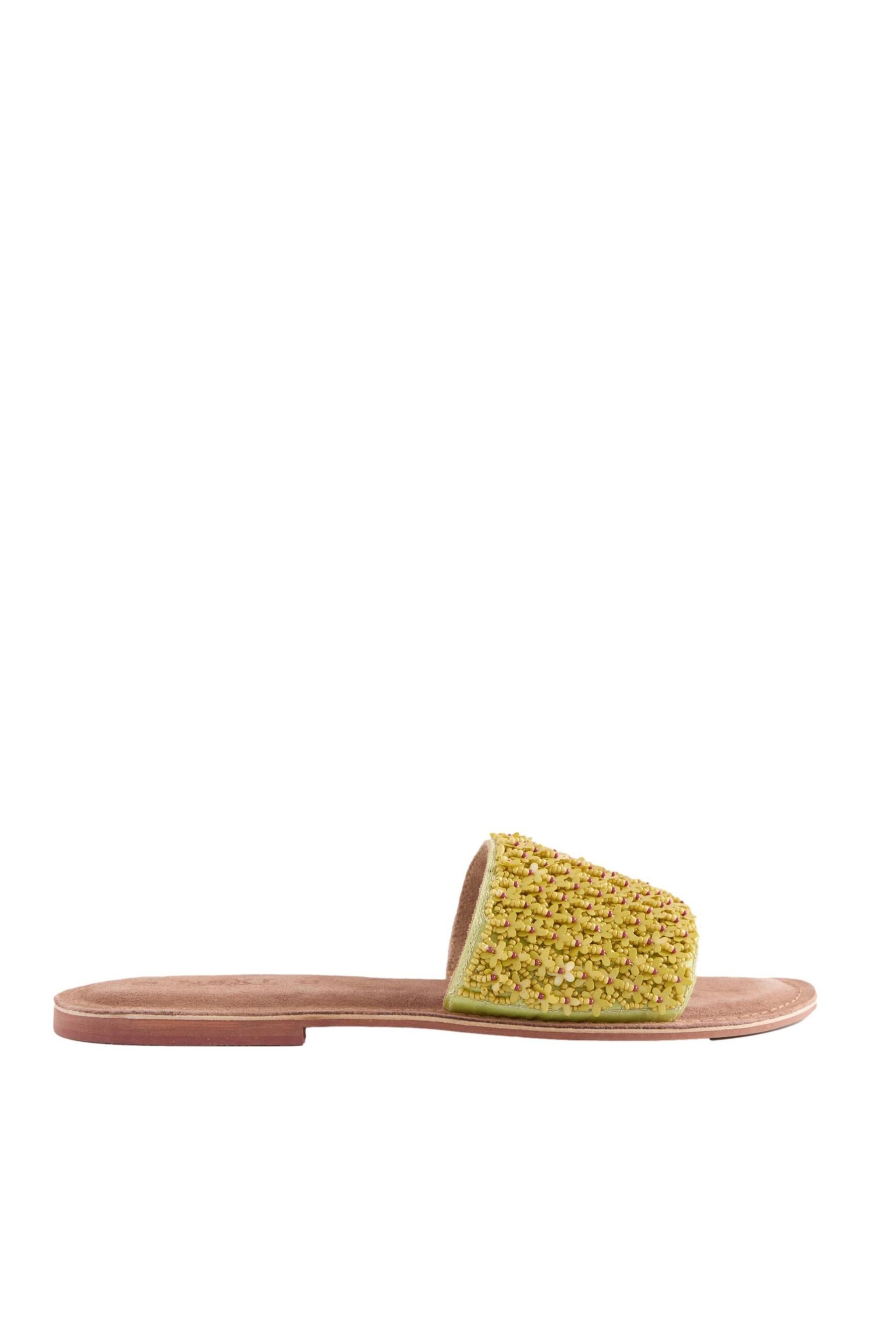 Next Forever Comfort® Pantoletten mit Perlenbesatz günstig online kaufen
