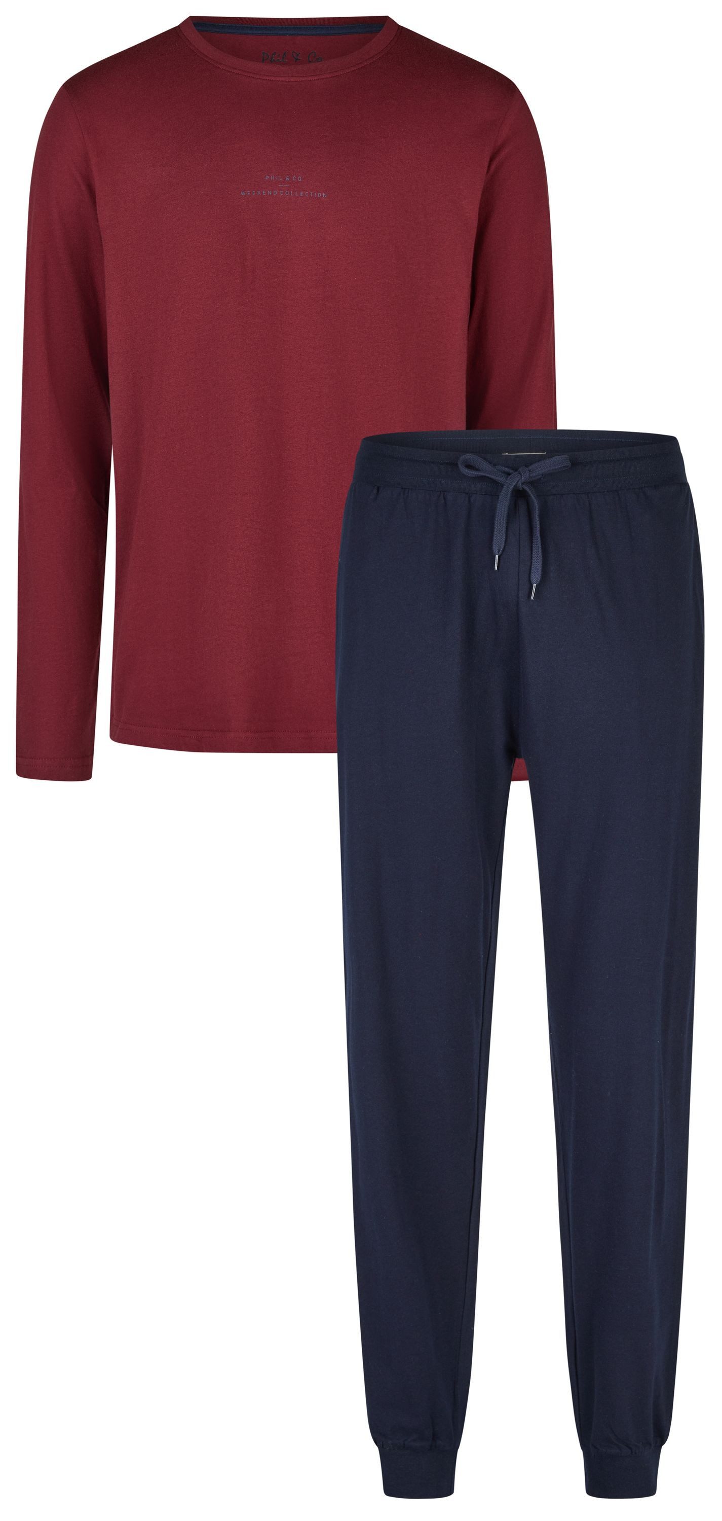 Phil & Co. Schlafanzug Winter Blaze (Set, 2 tlg., 2-teilig) Herren Pyjama l günstig online kaufen