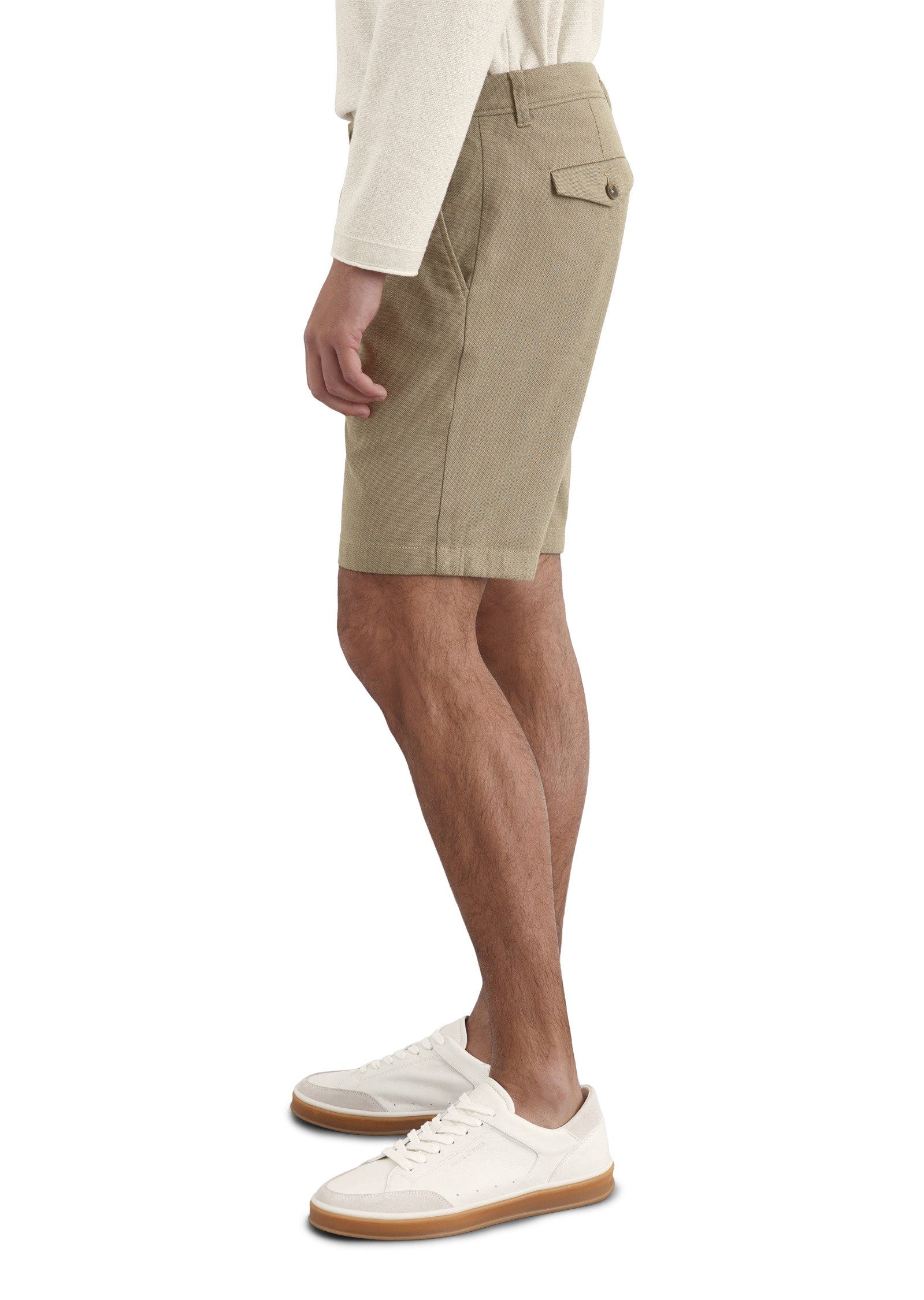 Marc O'Polo Shorts aus Bio-Baumwoll-Mix günstig online kaufen