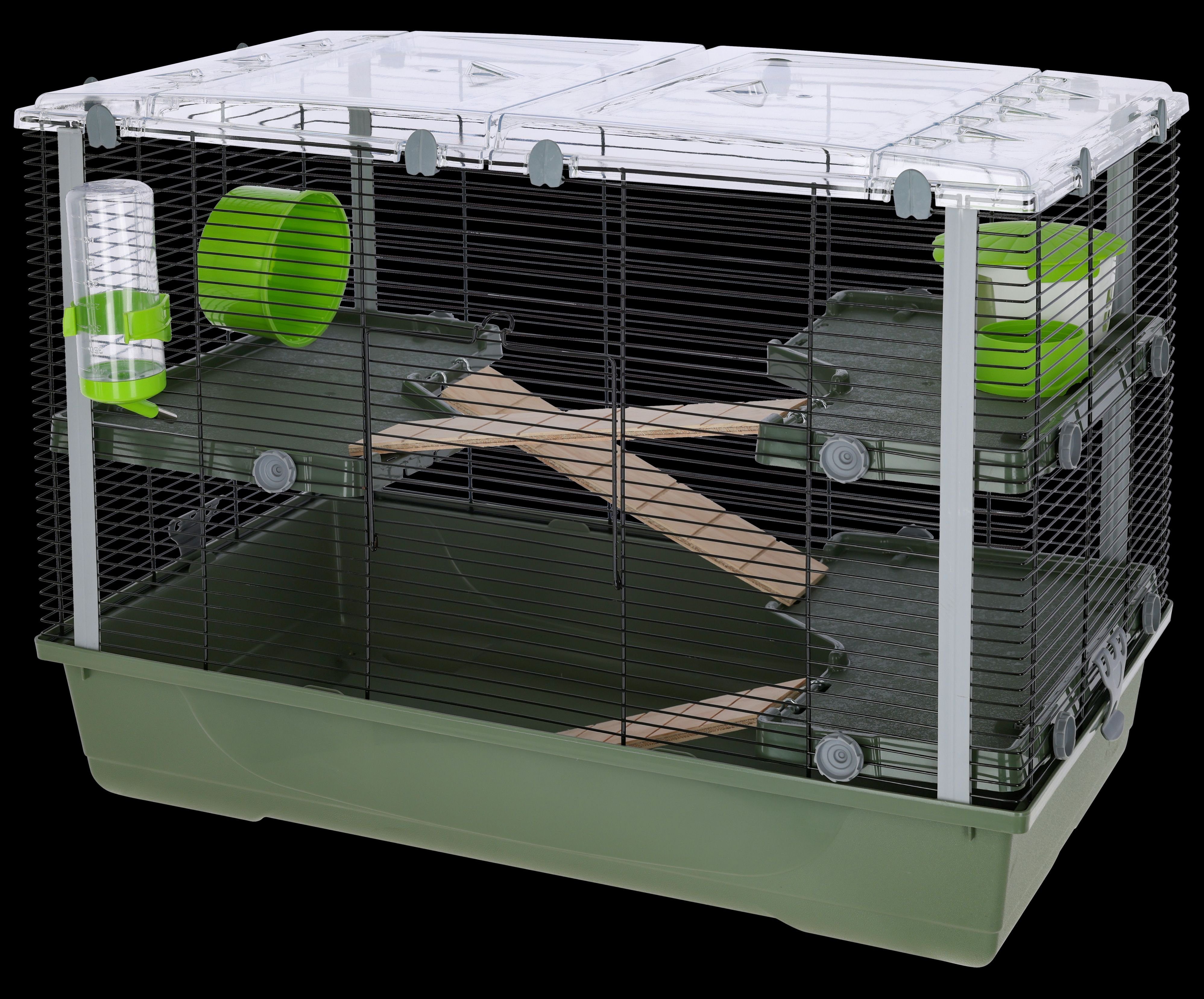 Tierhaus Kerbl Kleintierkäfig Eva (für Hamster und Nager, 23 79 x 45 x 60 cm)