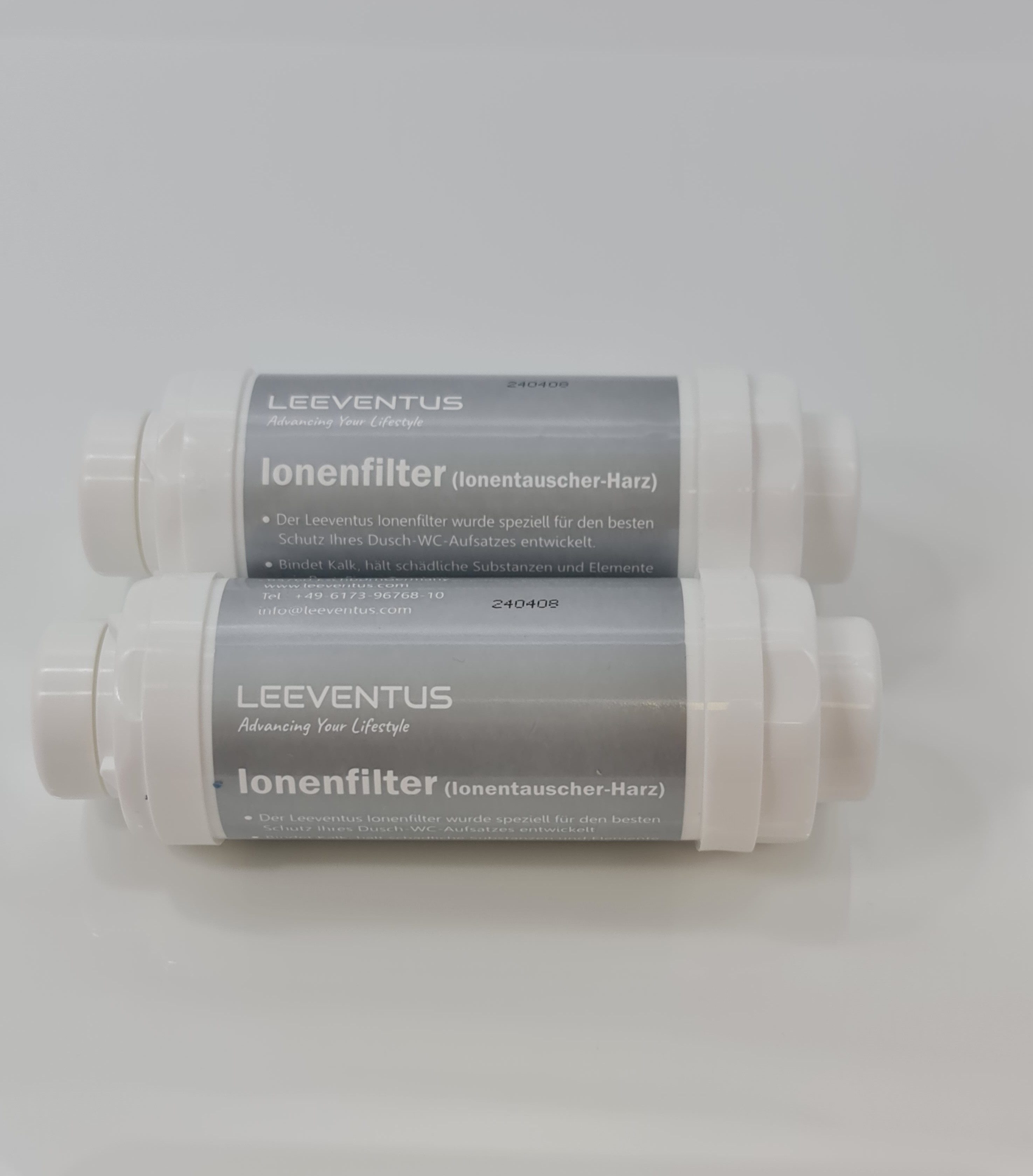 LEEVENTUS Ionen- und Kalkschutzfilter Entkalker (2-St)