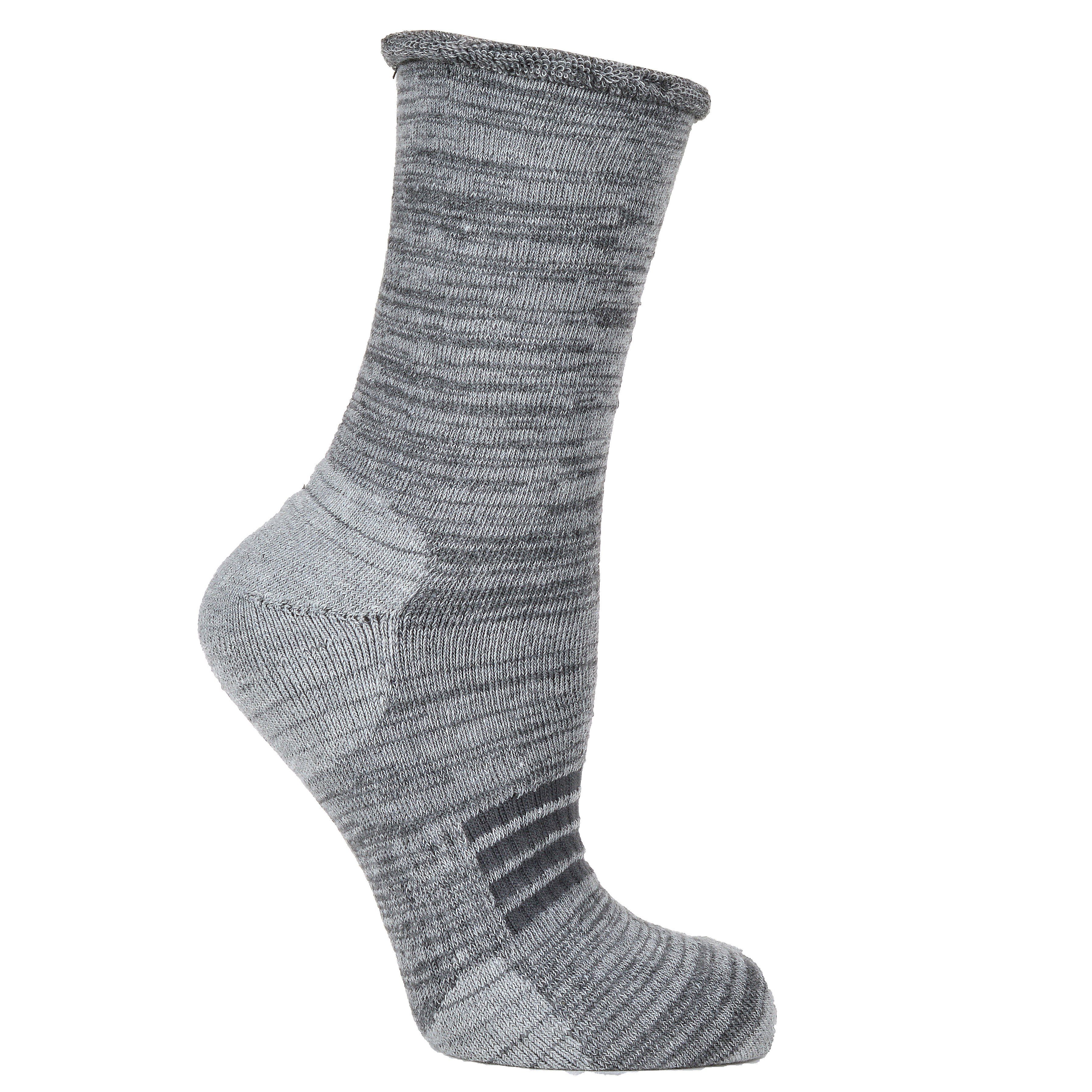 Thermosocken Damen ohne Herren Paar) Frostfighter dicke Vollfrottee Innenfutter, Socken fusselfreies (6 Wintersocken Gummi warme +